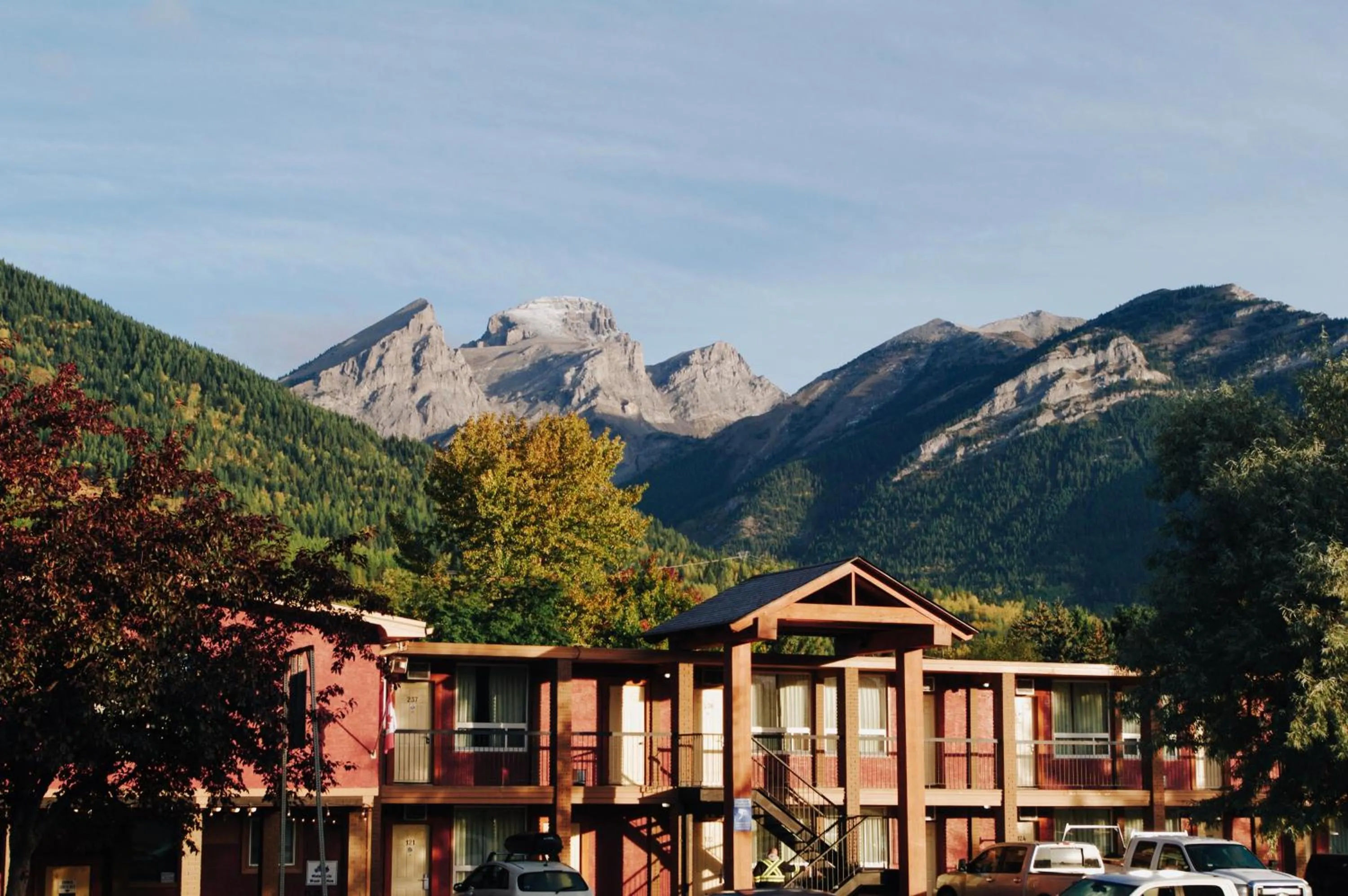Property building in Canadas Best Value Inn and Suites Fernie
