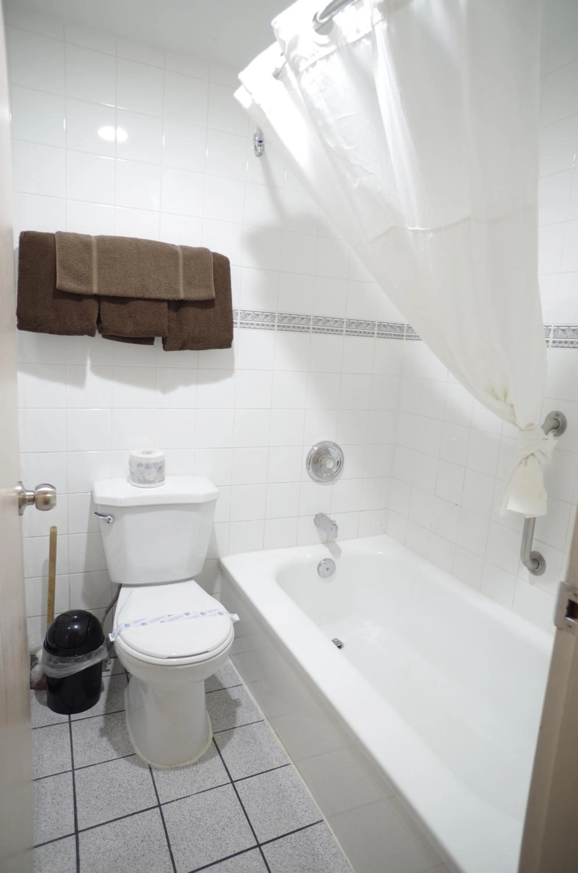 Shower in Canadas Best Value Inn and Suites Fernie