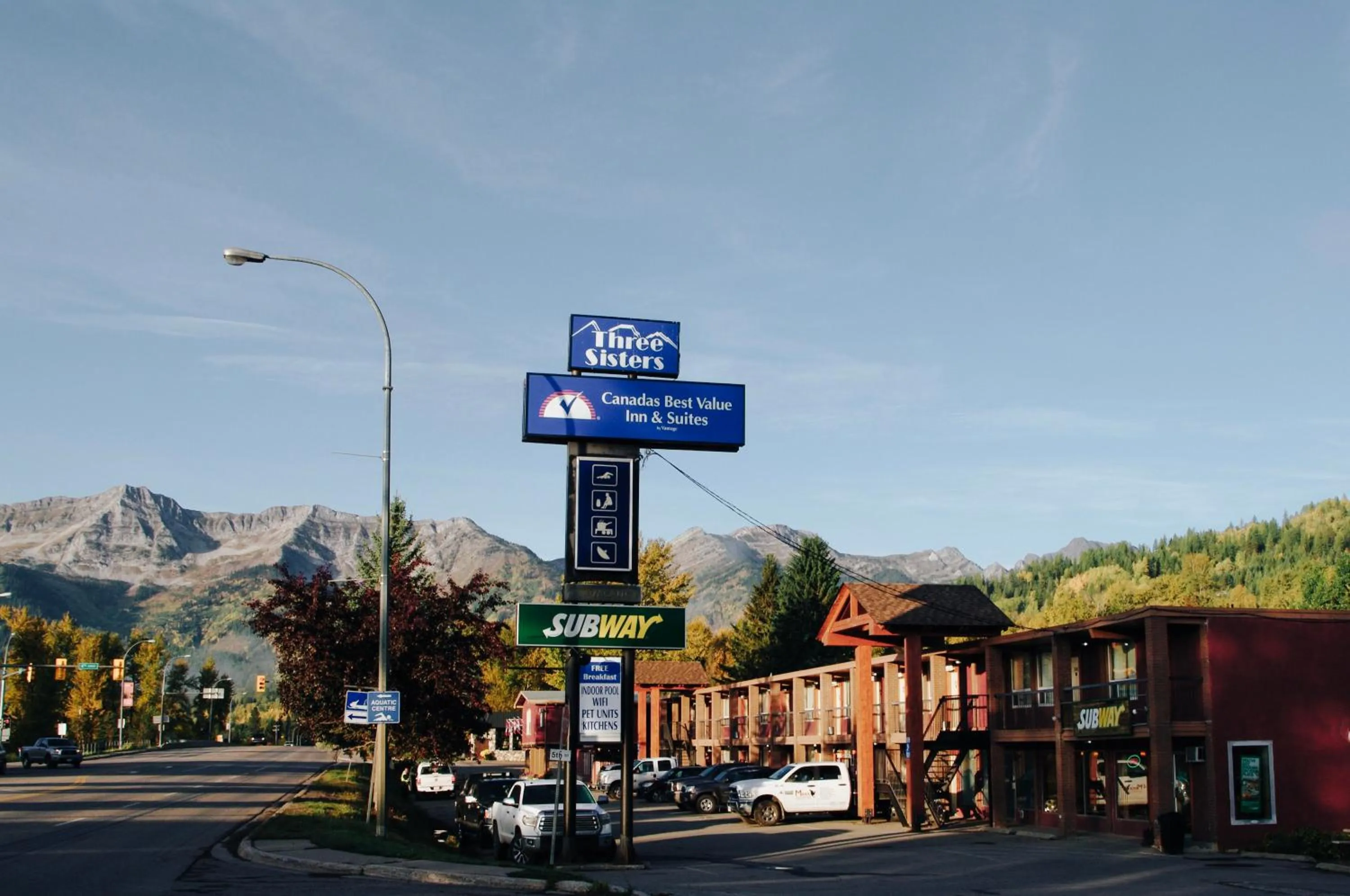 Property building in Canadas Best Value Inn and Suites Fernie
