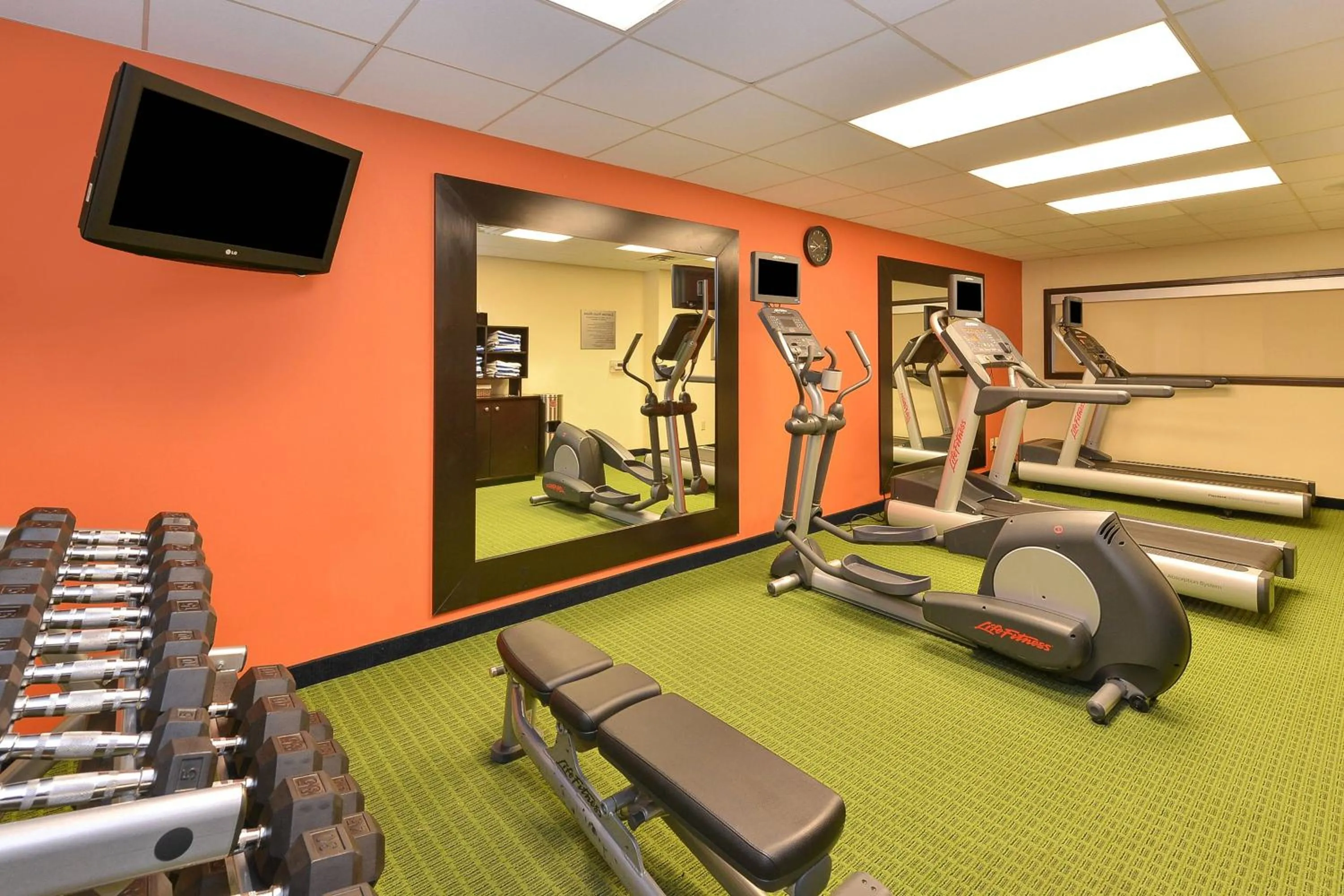 Fitness centre/facilities in Fairfield Inn & Suites by Marriott Denver Aurora/Parker
