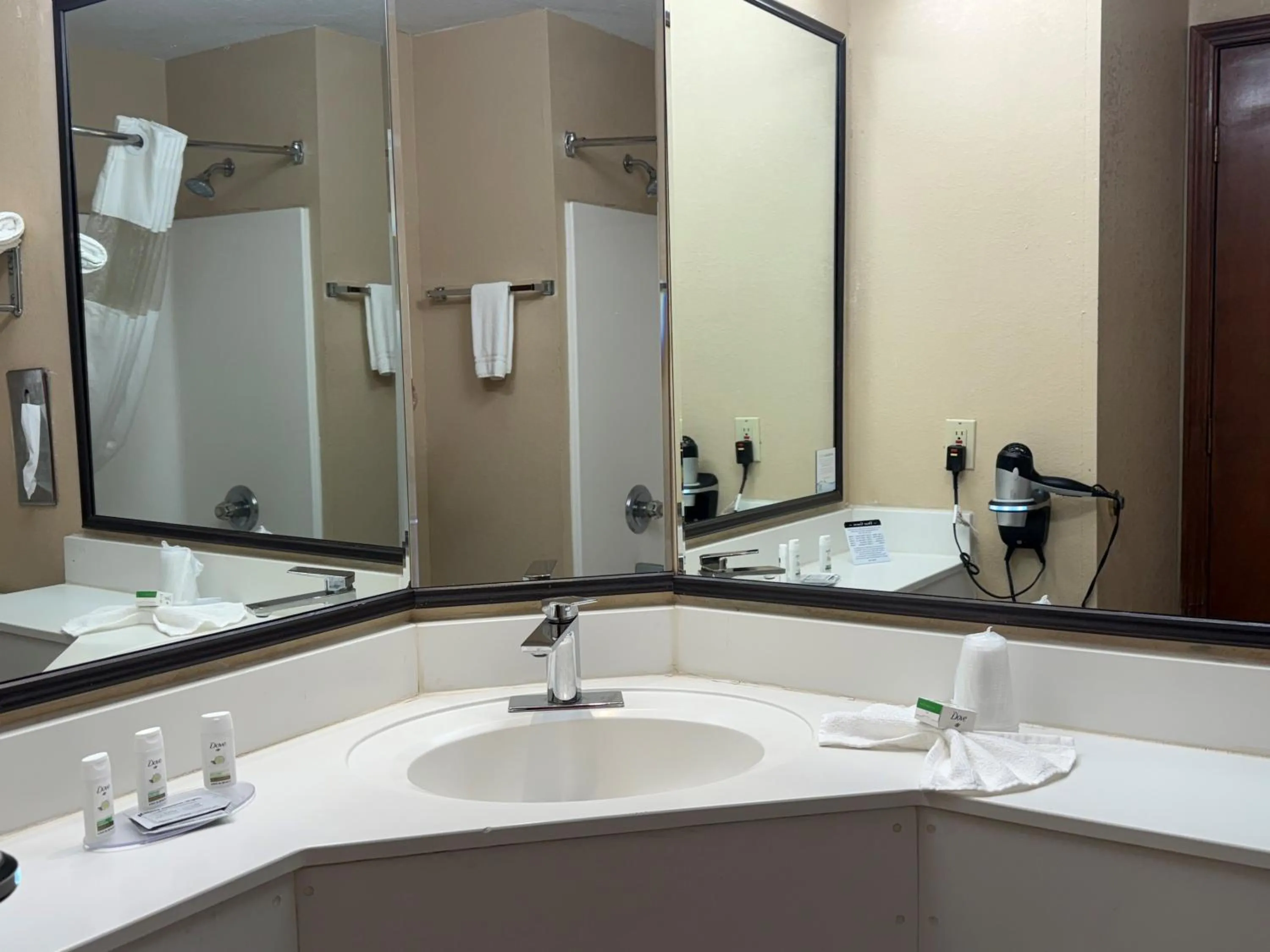 Bathroom in Baymont by Wyndham Plainfield/ Indianapolis Arpt Area