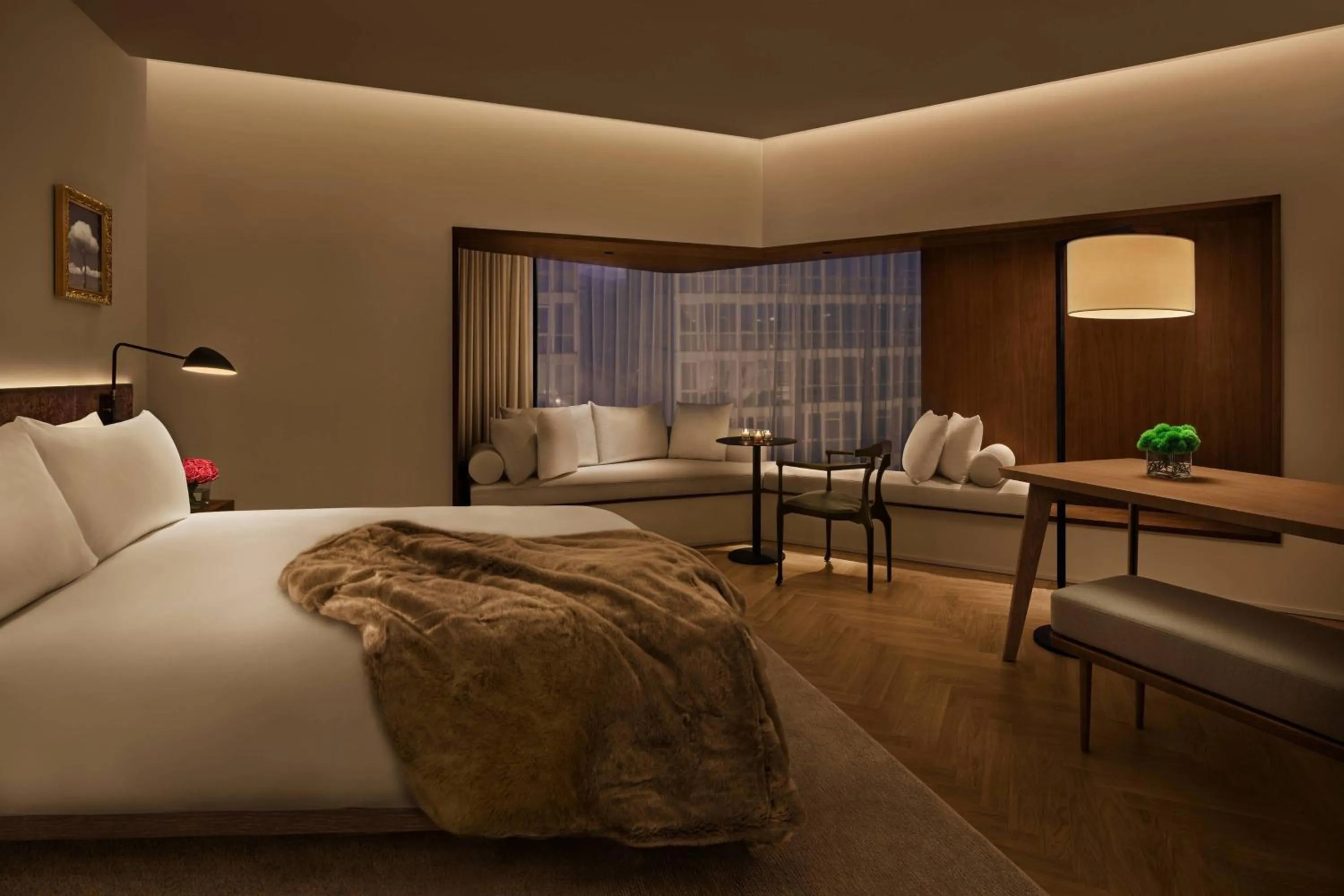 Photo of the whole room, Bed in The Barcelona EDITION