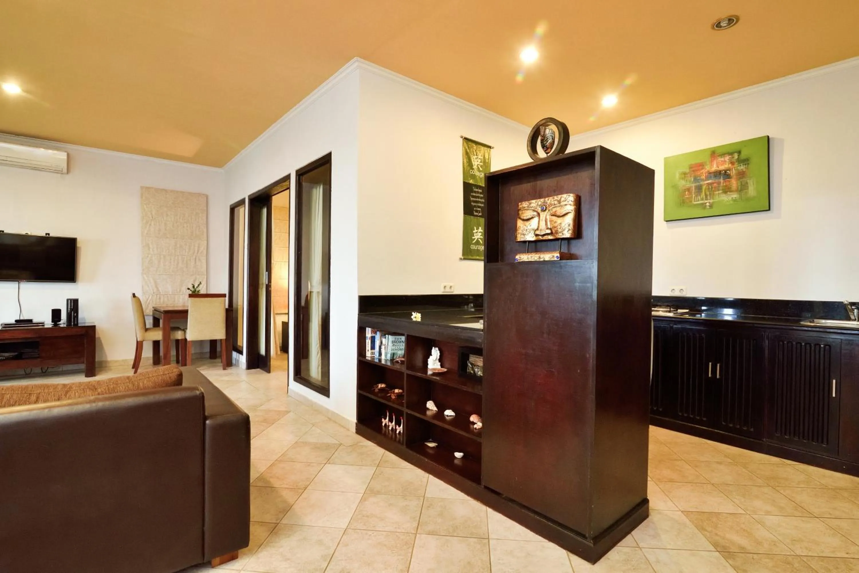 Kitchen or kitchenette in Dolphin Beach Bali