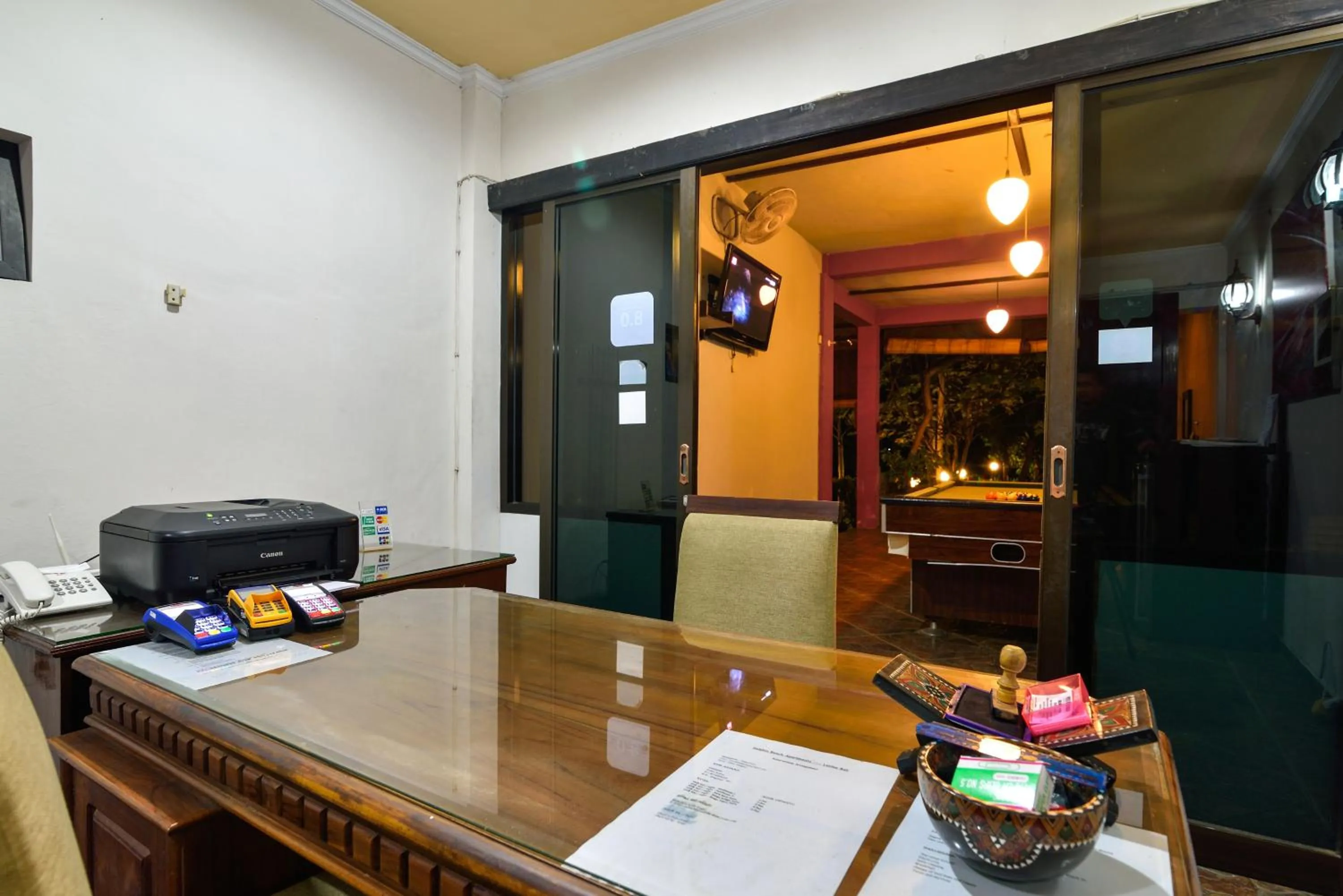 Lobby or reception in Dolphin Beach Bali