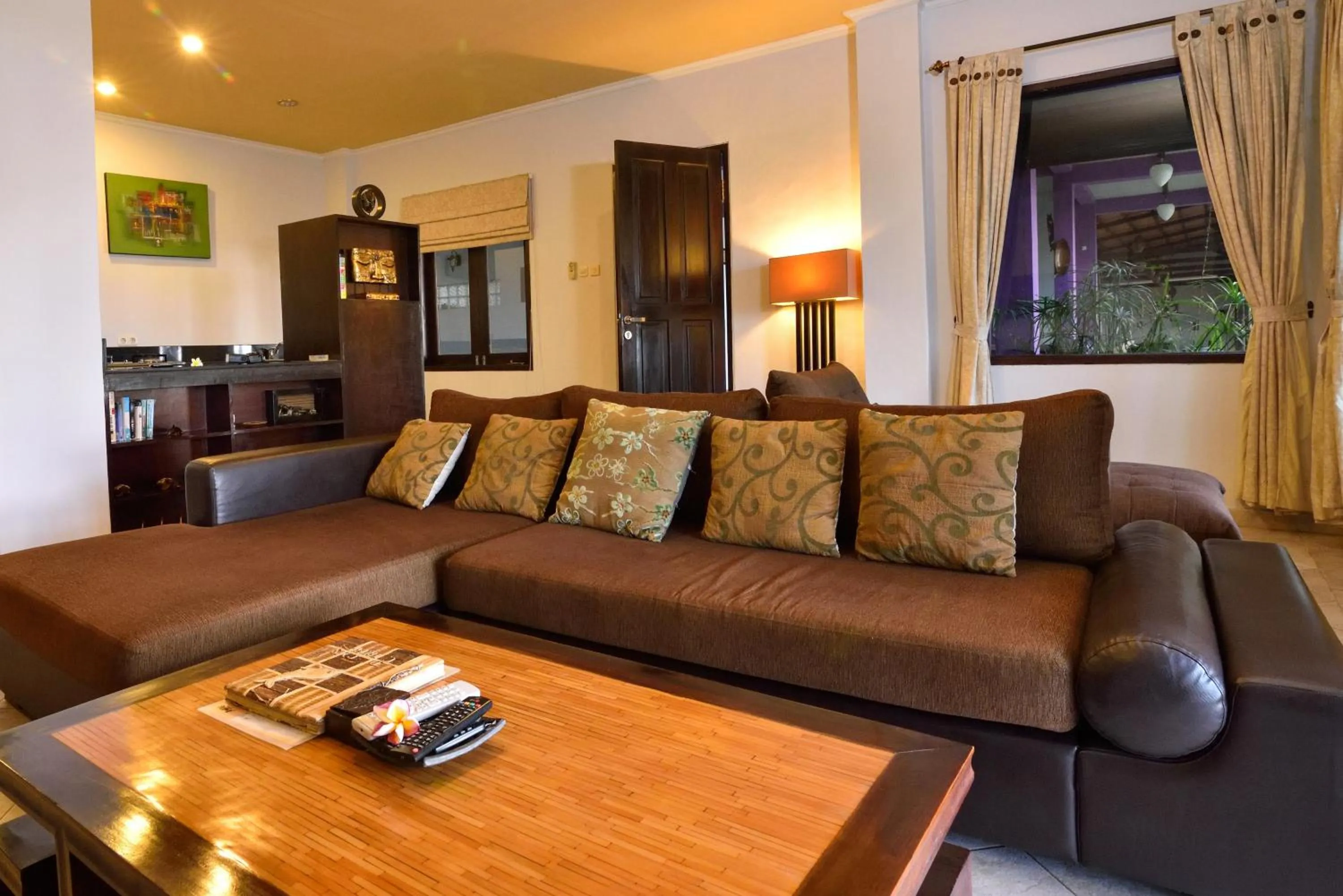 Living room in Dolphin Beach Bali