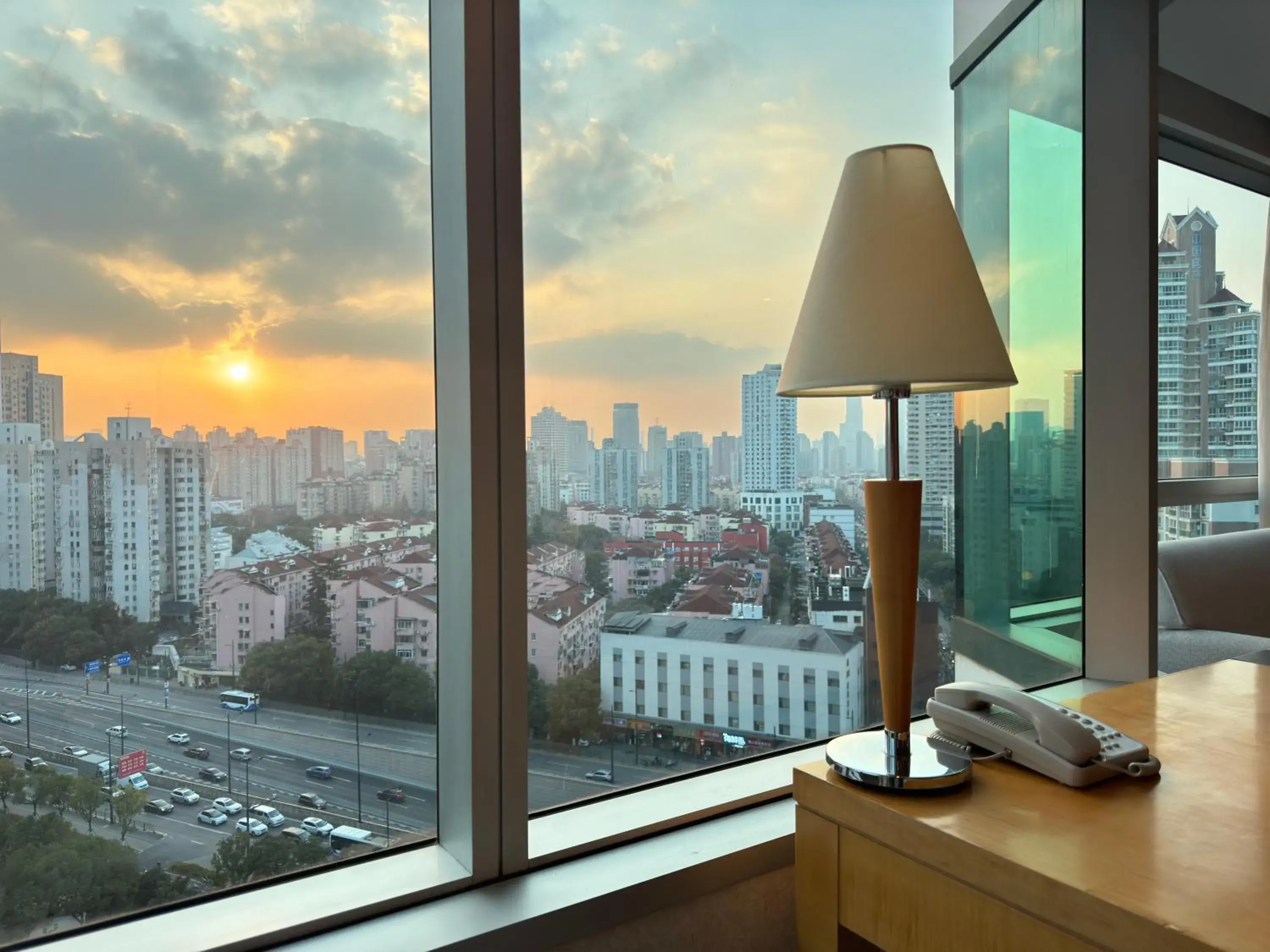 View (from property/room) in DoubleTree by Hilton Shanghai Pudong - Present welcome cookie View (from property/room) in DoubleTree by Hilton Shanghai Pudong - Present welcome cookie