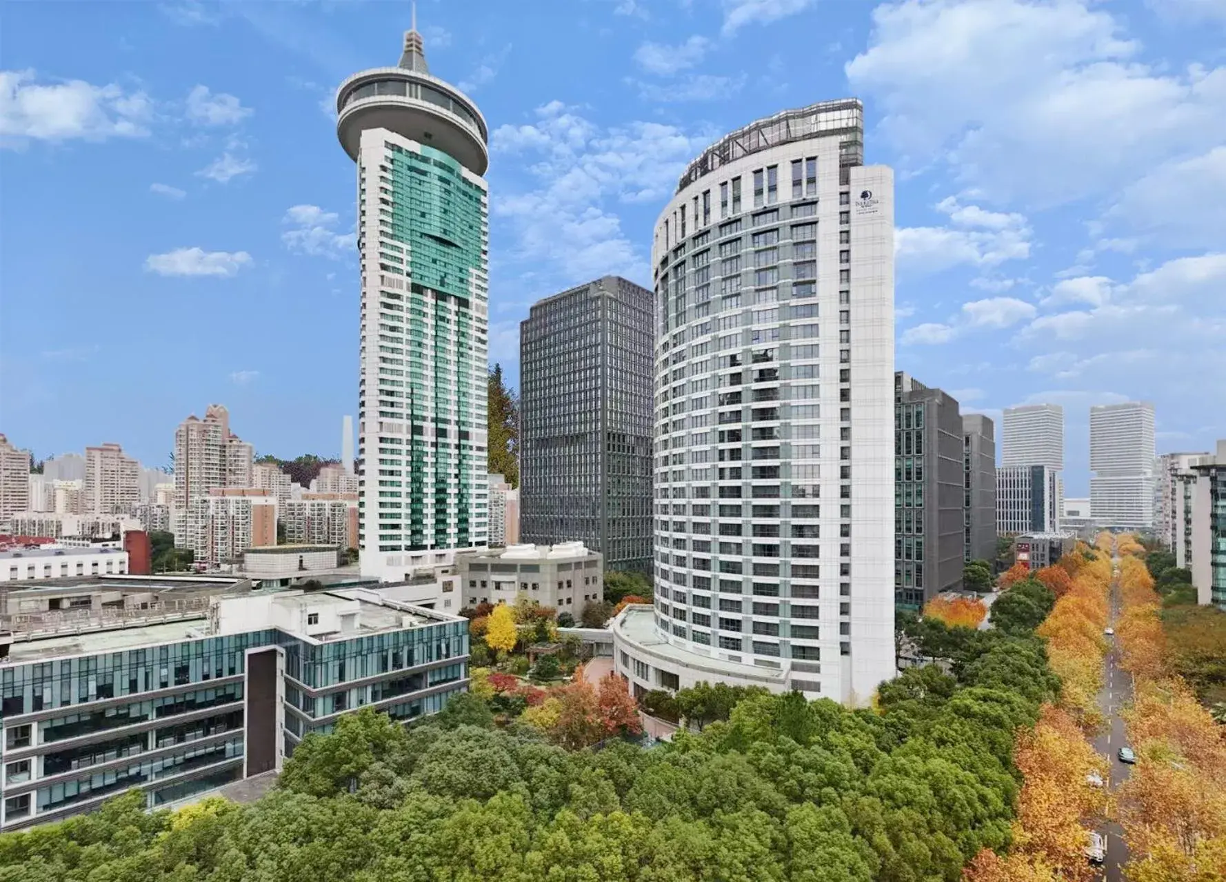 Property building in DoubleTree by Hilton Shanghai Pudong - Present welcome cookie Property building in DoubleTree by Hilton Shanghai Pudong - Present welcome cookie