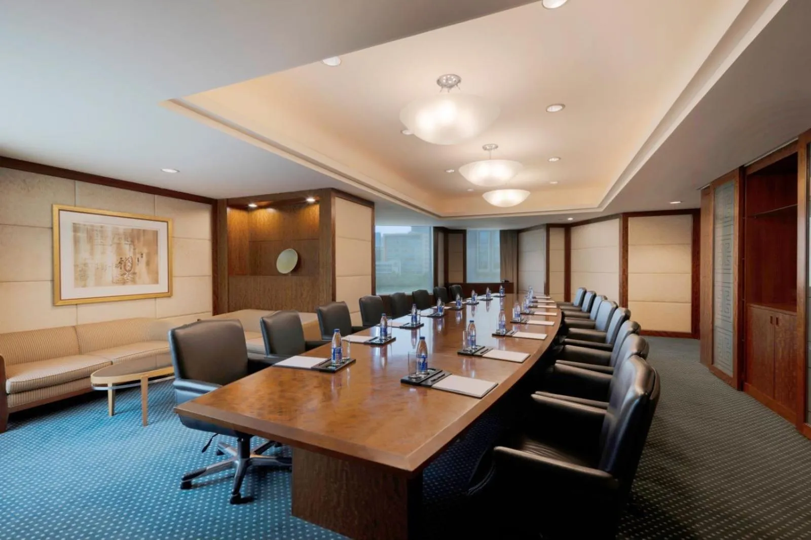 Meeting/conference room in DoubleTree by Hilton Shanghai Pudong - Present welcome cookie