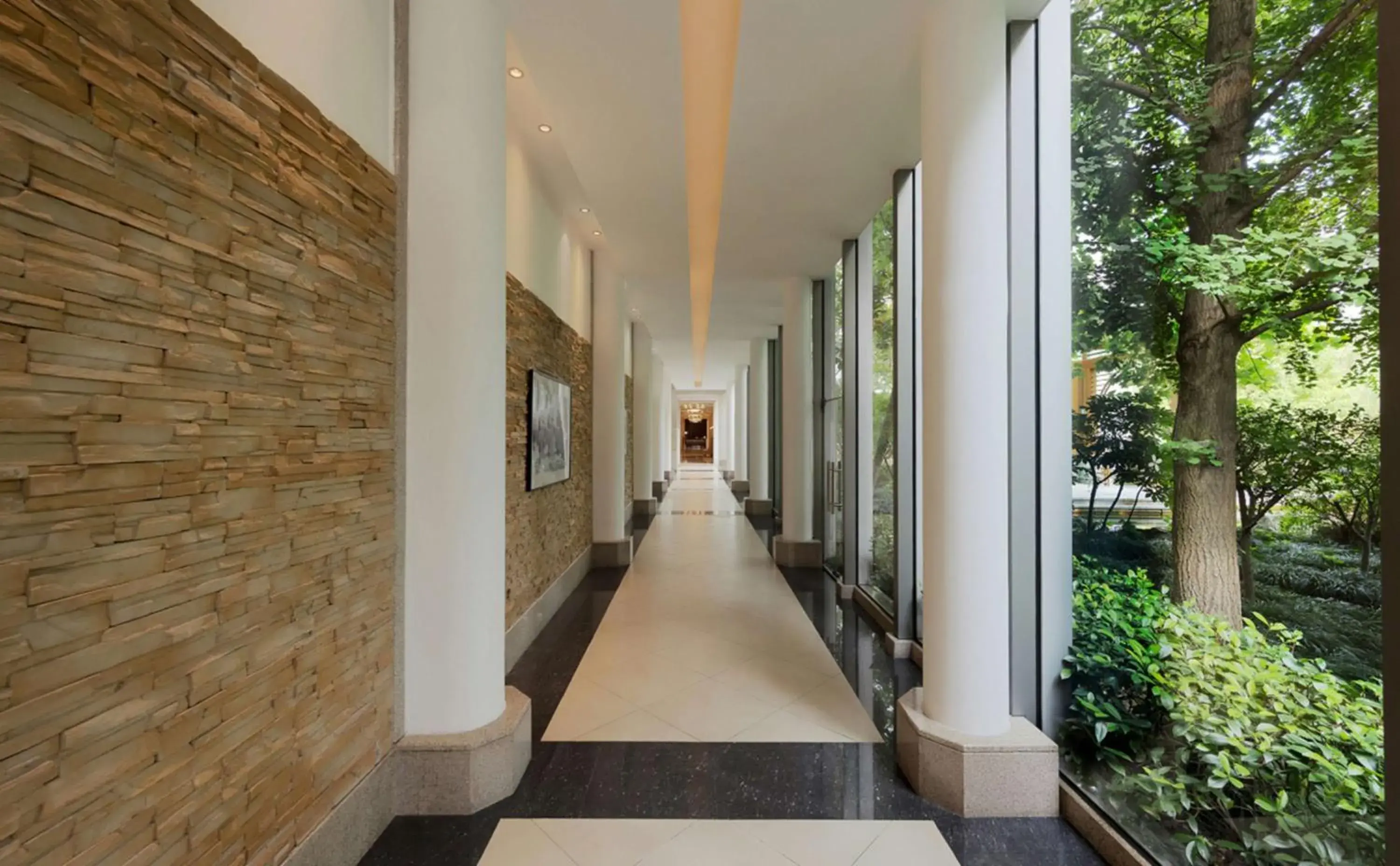 Lobby or reception in DoubleTree by Hilton Shanghai Pudong - Present welcome cookie Lobby or reception in DoubleTree by Hilton Shanghai Pudong - Present welcome cookie