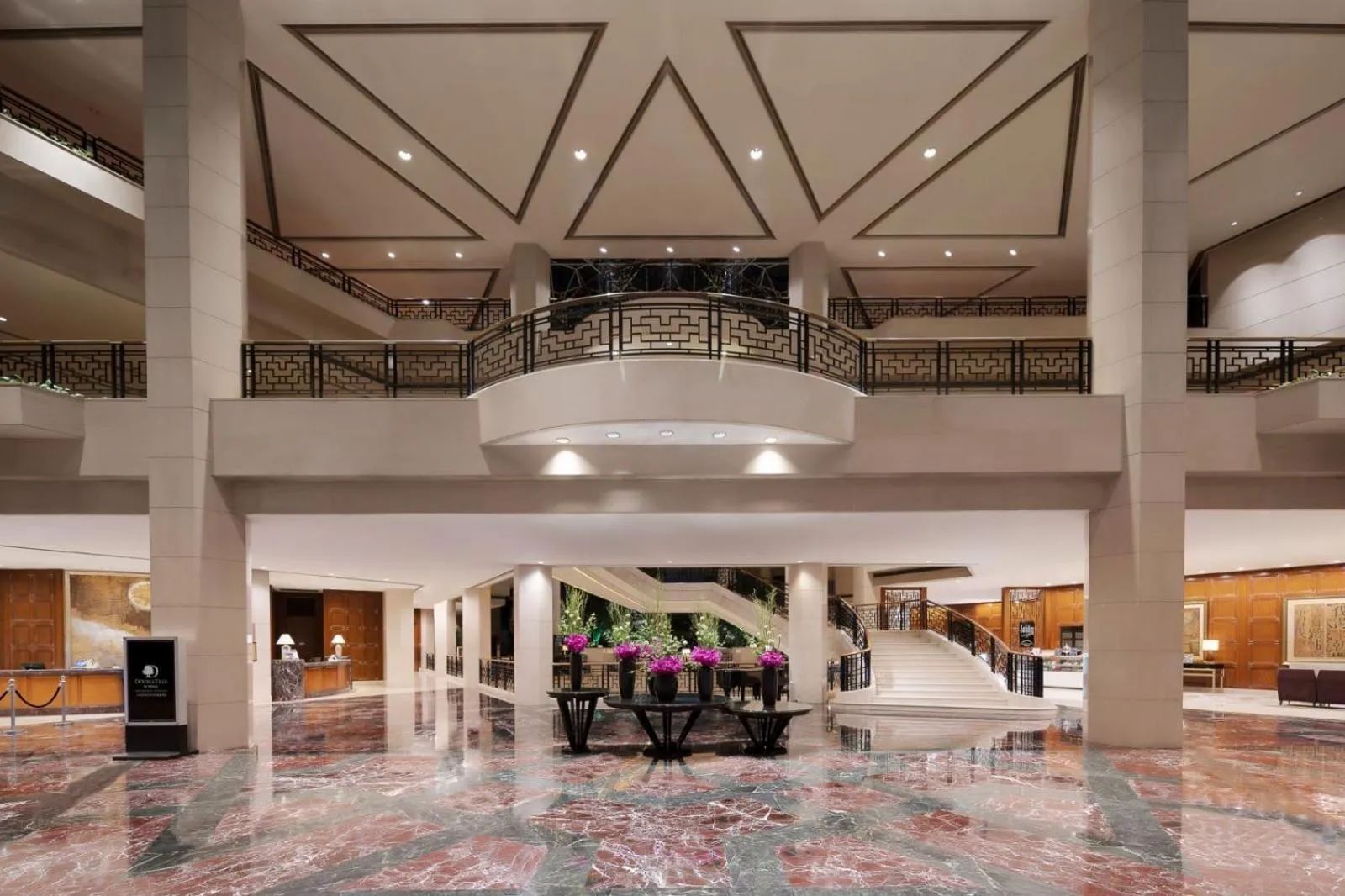 Property building in DoubleTree by Hilton Shanghai Pudong - Present welcome cookie