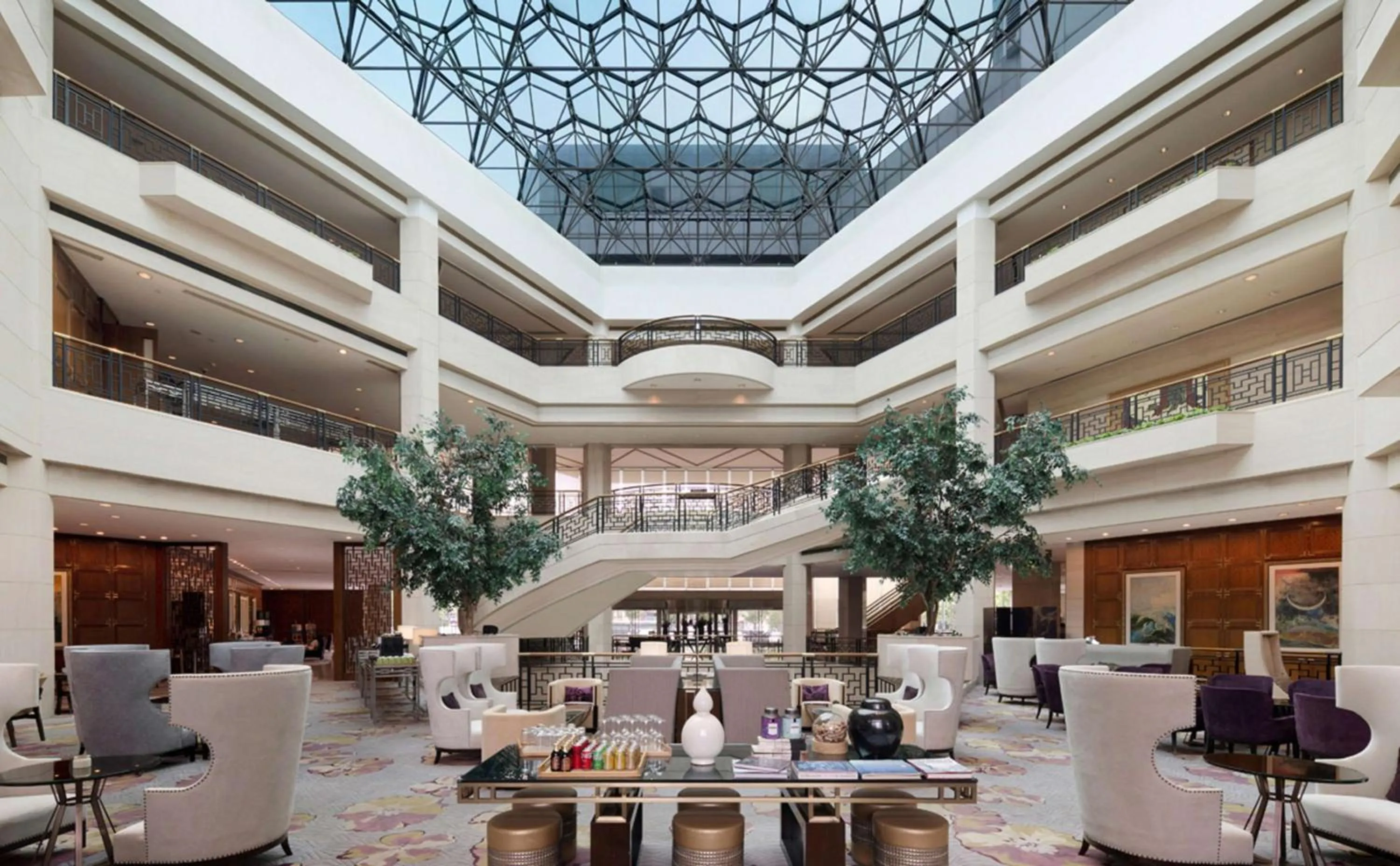 Lobby or reception in DoubleTree by Hilton Shanghai Pudong - Present welcome cookie