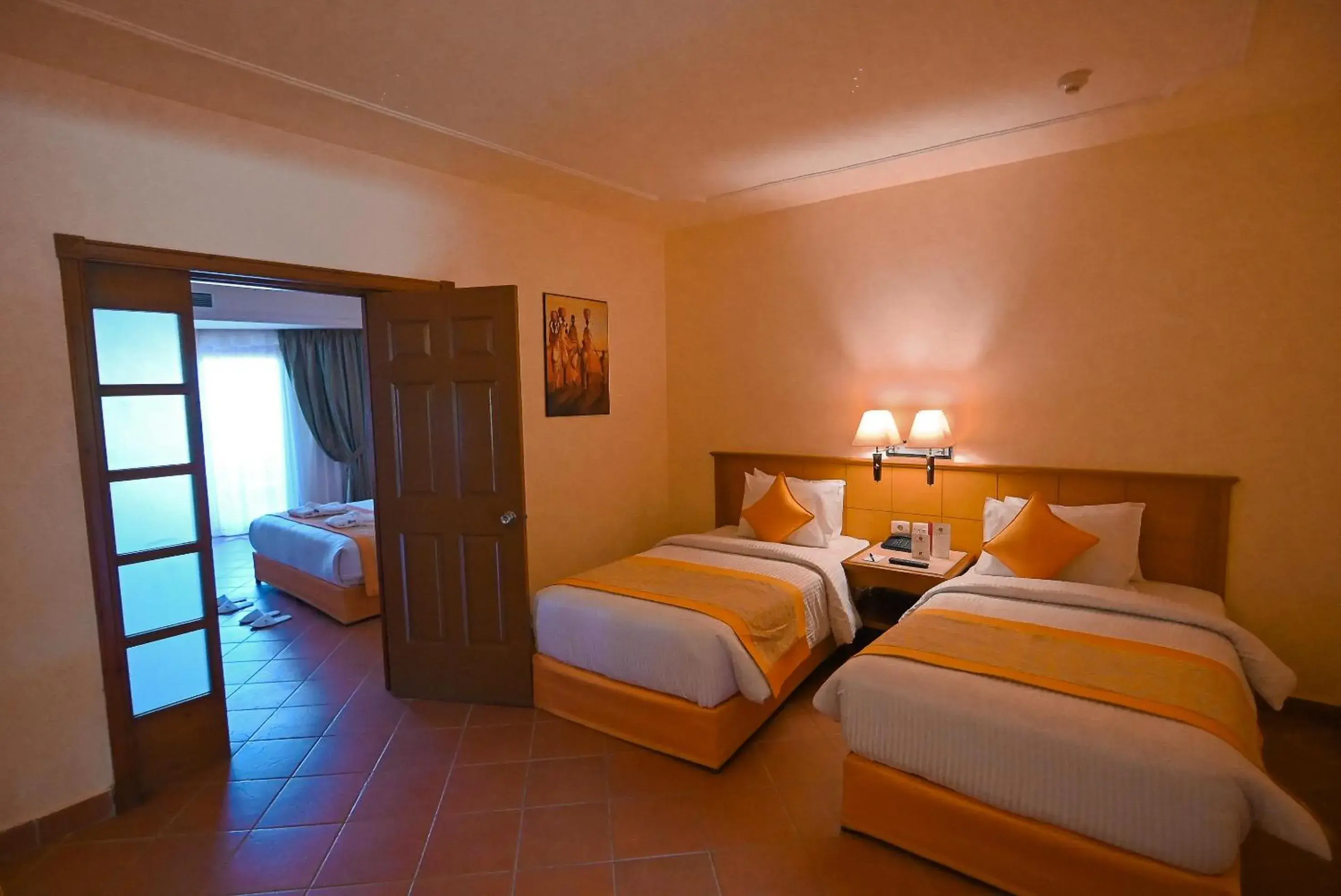 Bed in Charmillion Gardens Aquapark Bed in Charmillion Gardens Aquapark