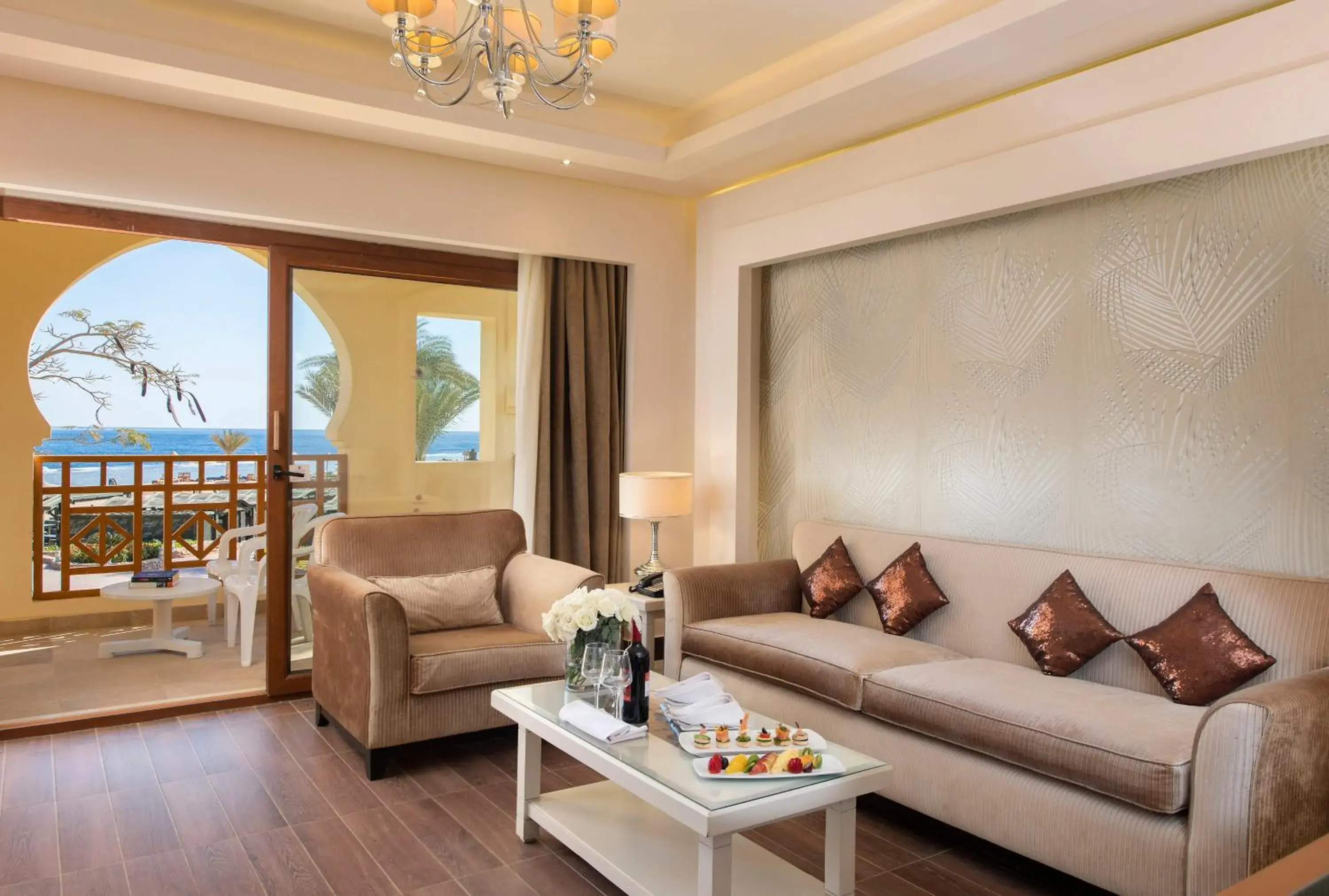 Living room in Charmillion Club Resort Living room in Charmillion Club Resort