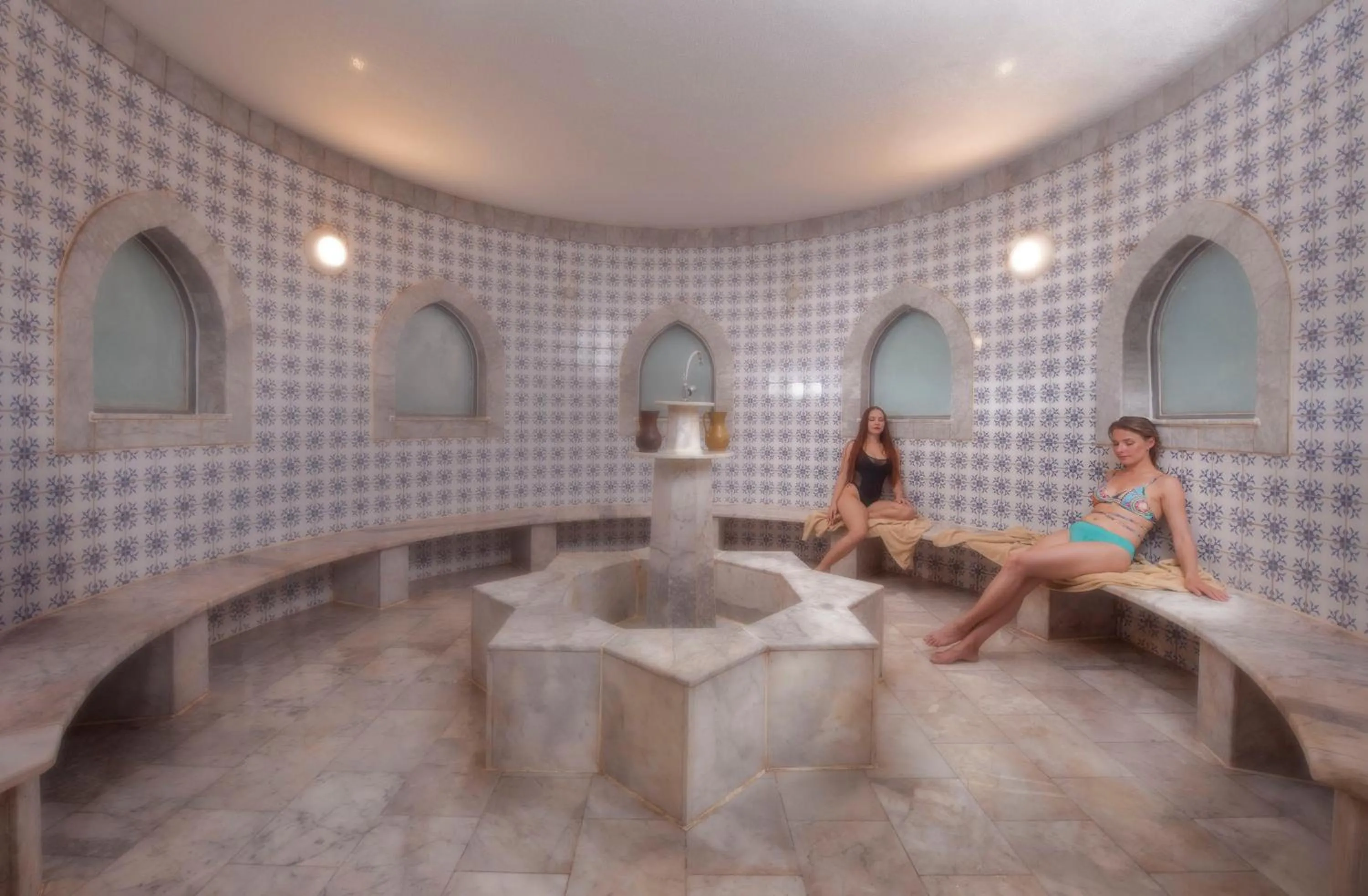 Sauna in Charmillion Club Resort