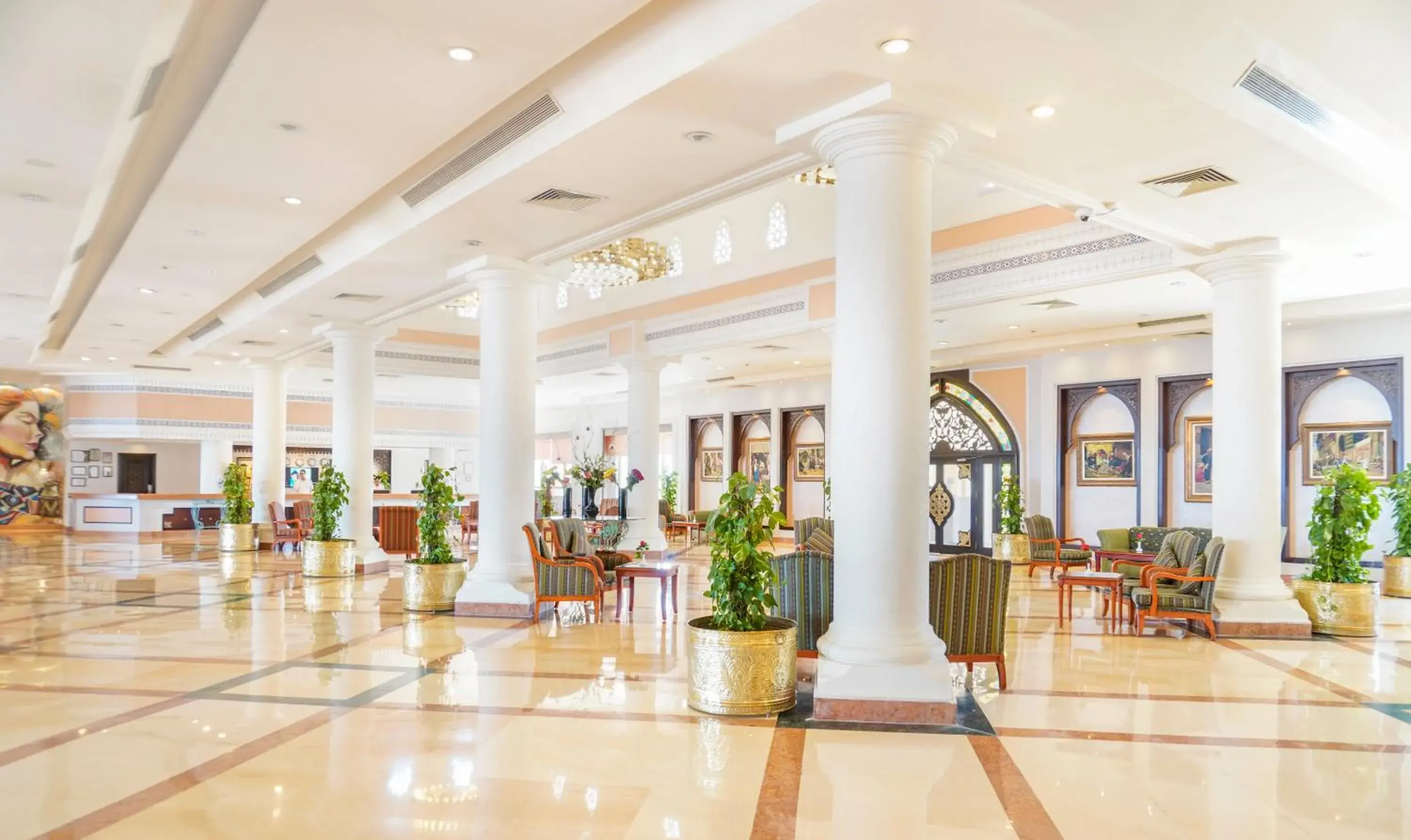 Lobby or reception in Charmillion Club Resort Lobby or reception in Charmillion Club Resort