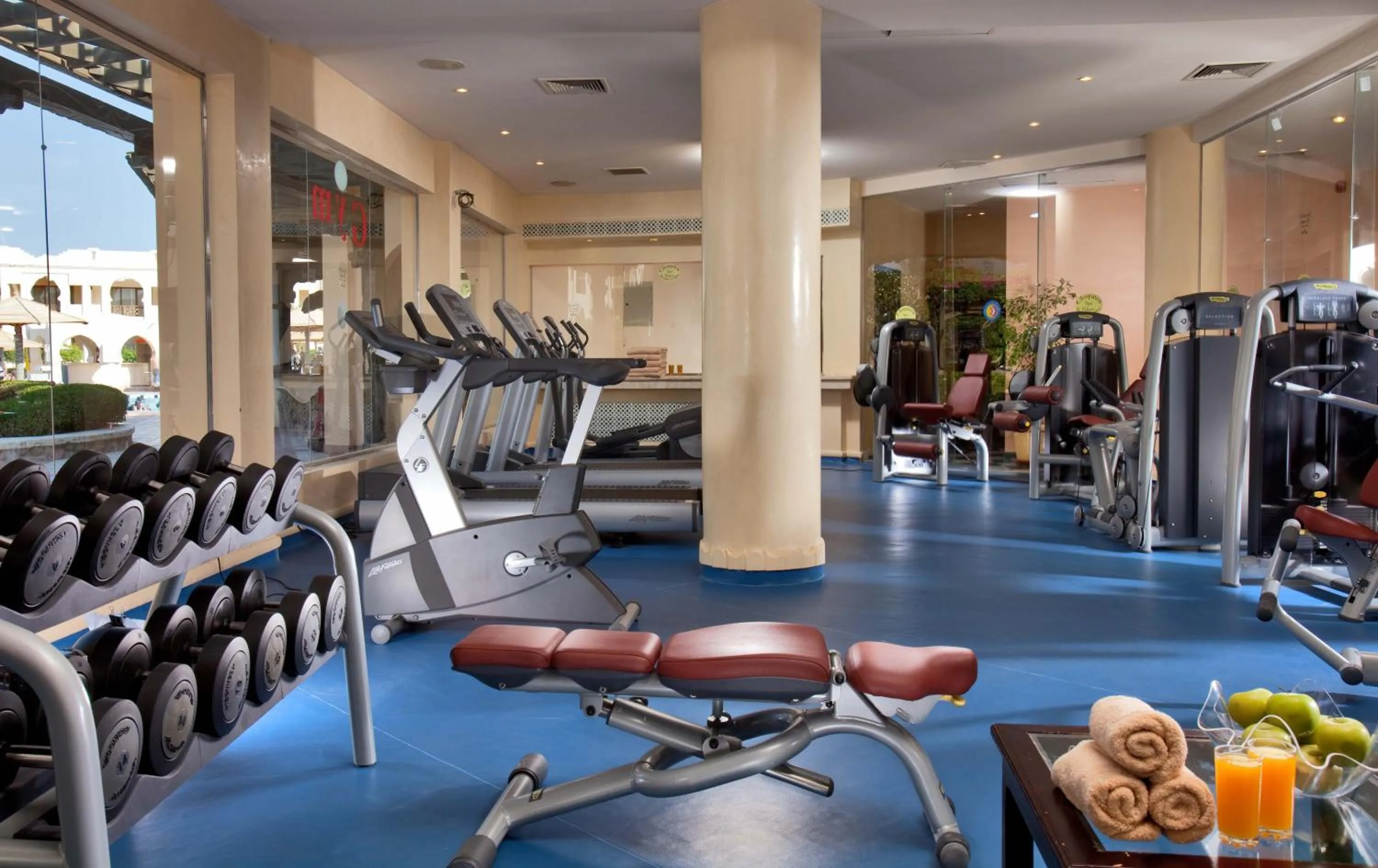 Fitness centre/facilities in Charmillion Club Resort