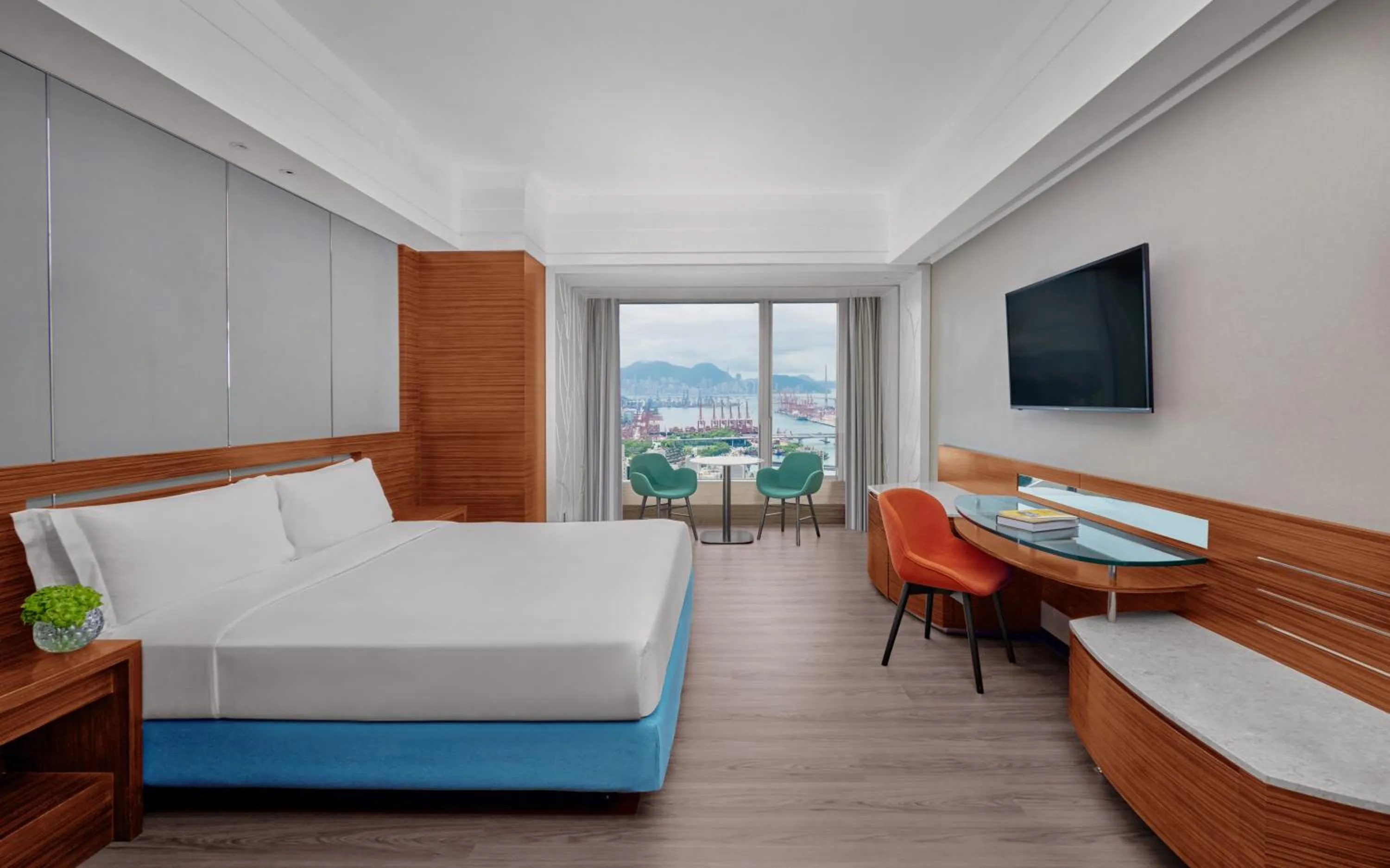 Bed in Nina Hotel Tsuen Wan West