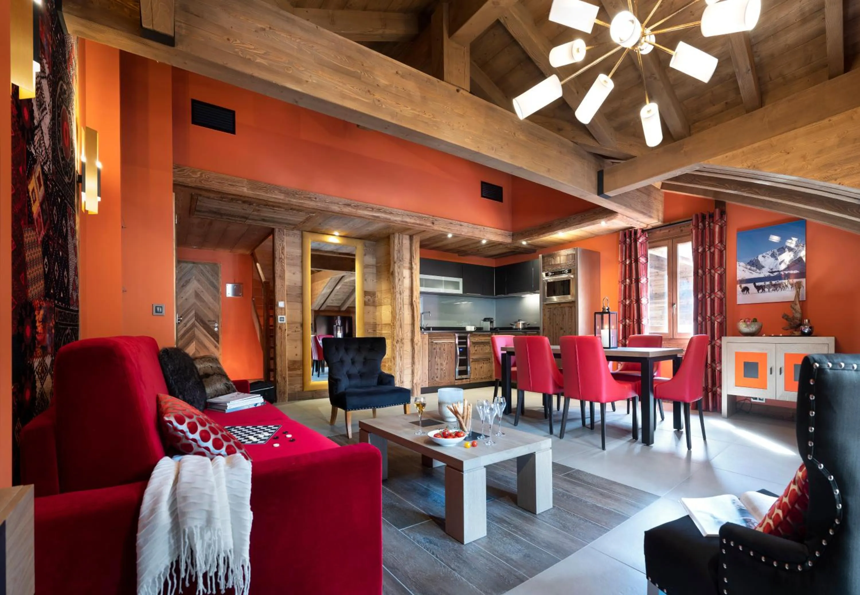 Living room in MGM Hôtels & Résidences - Hôtel Les Suites d'Alexane