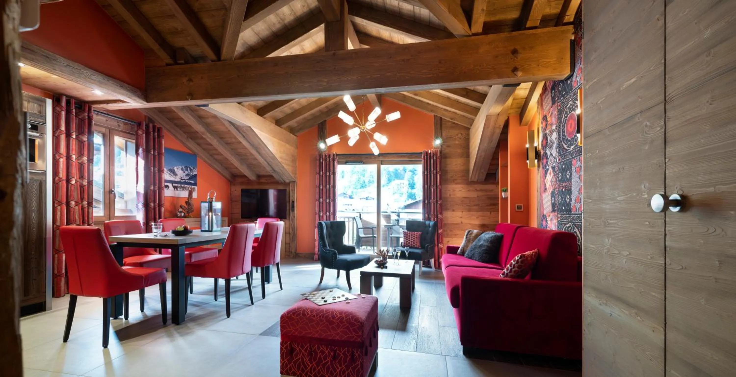 Living room in MGM Hôtels & Résidences - Hôtel Les Suites d'Alexane