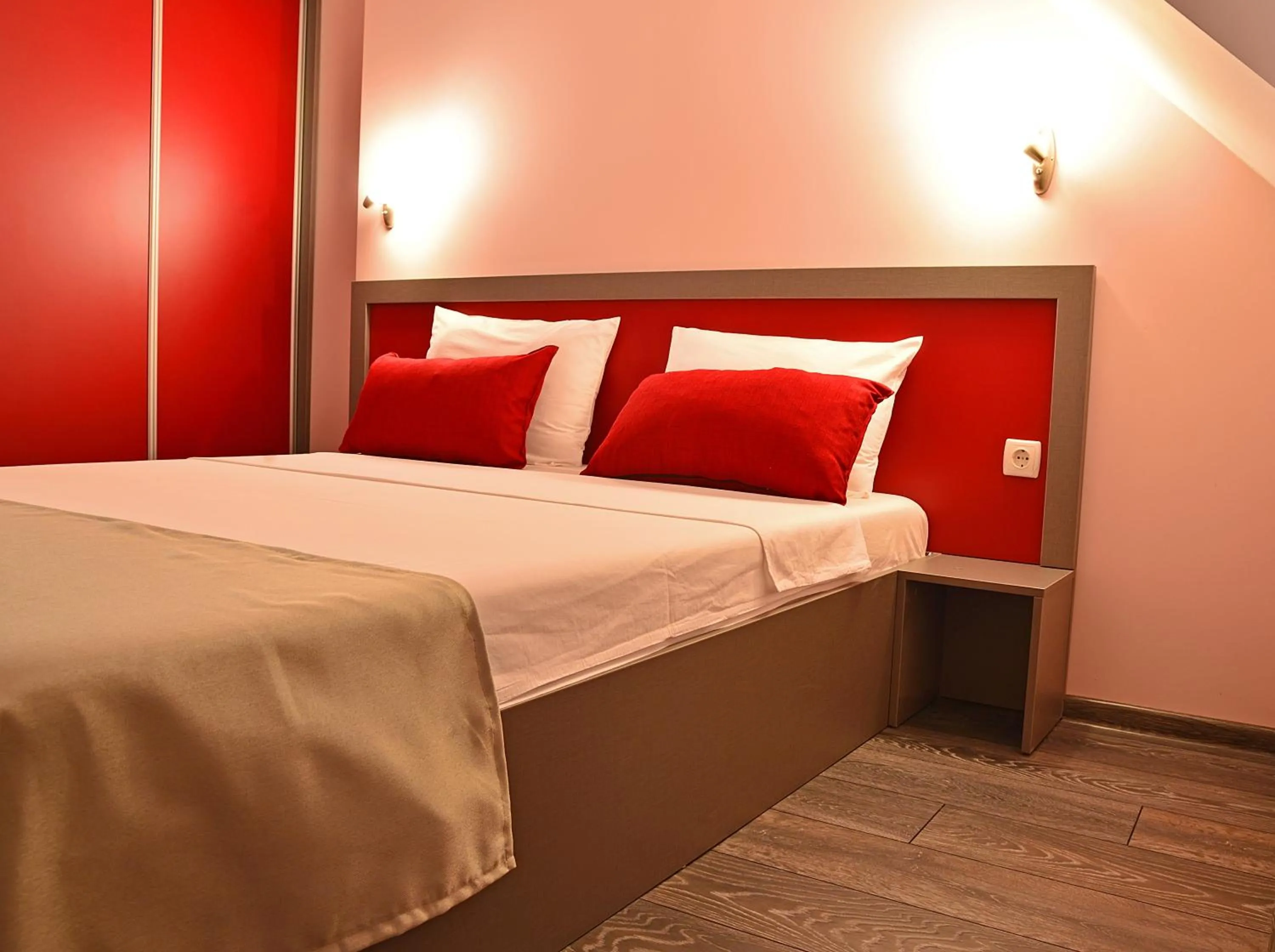 Bed in Visito Aparthouse