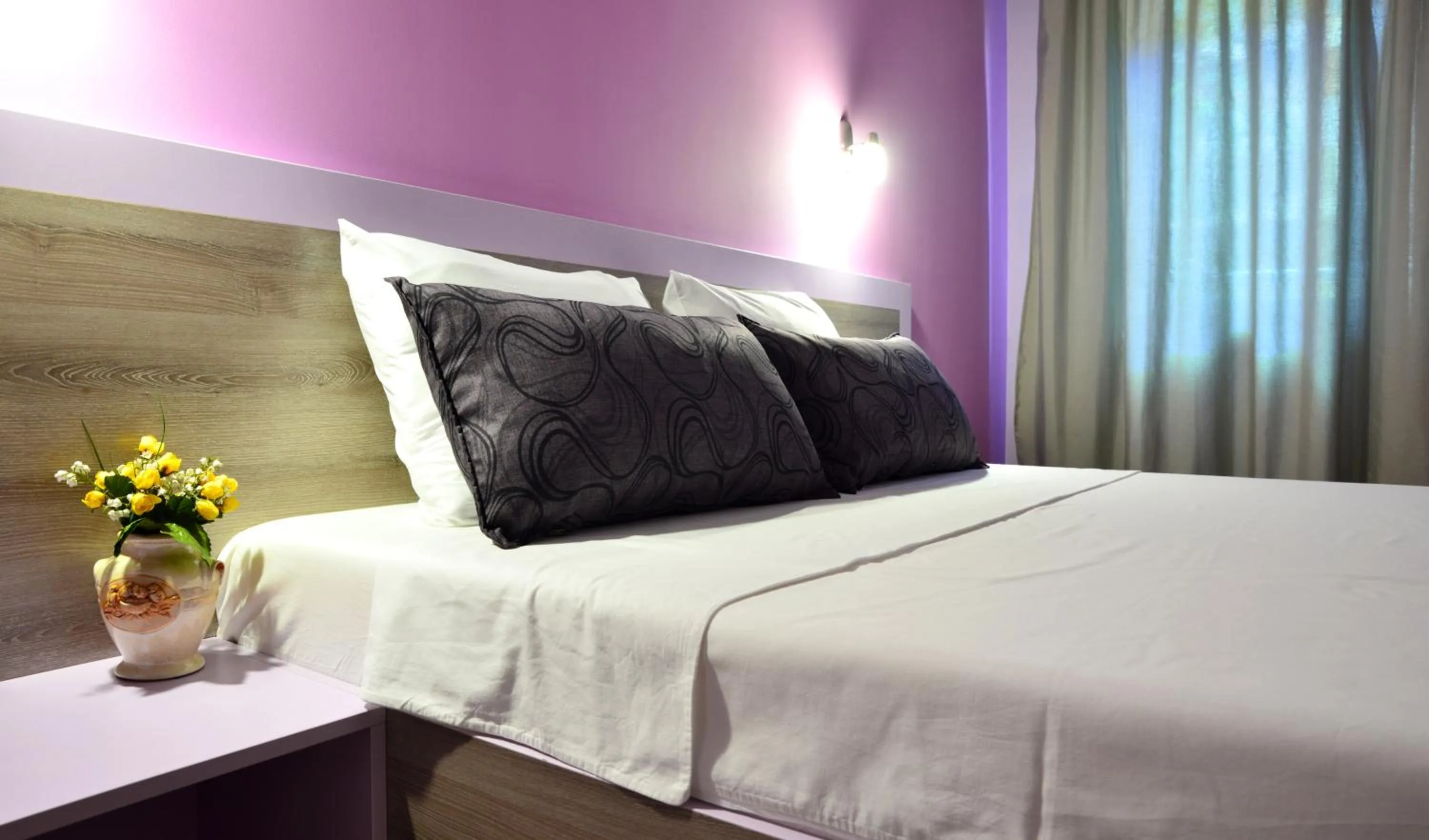 Bed in Visito Aparthouse