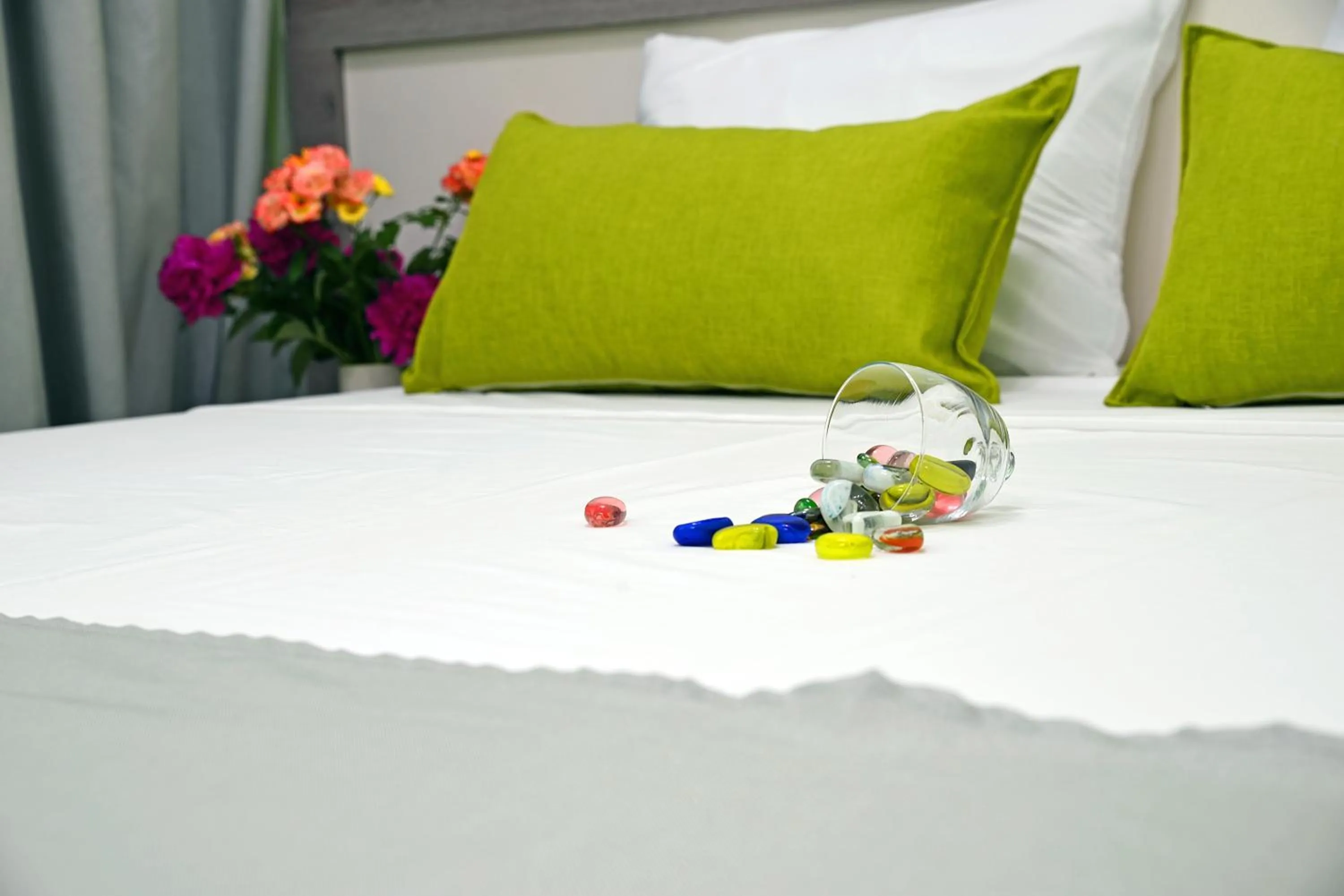 Bed in Visito Aparthouse