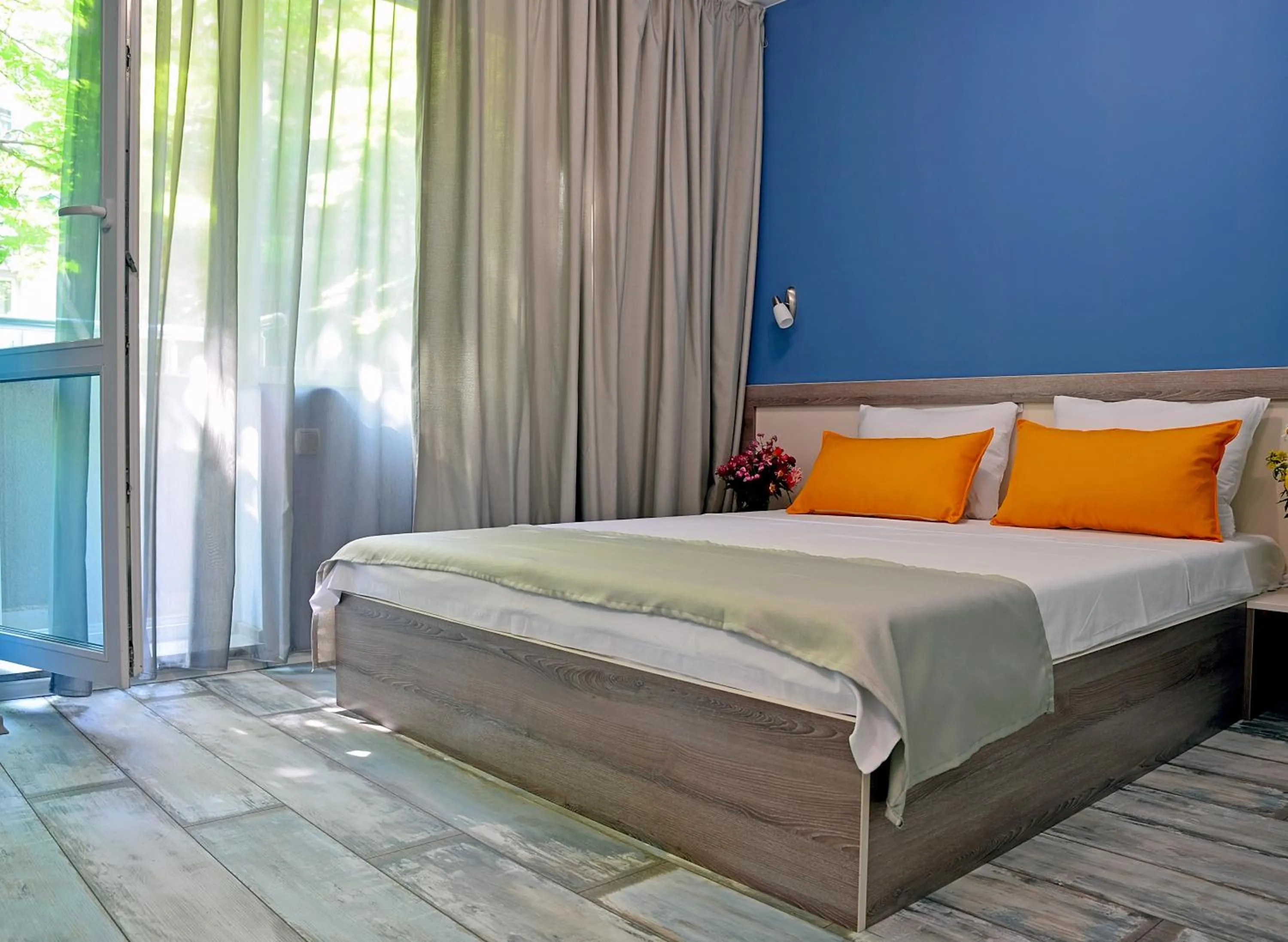 Bed in Visito Aparthouse