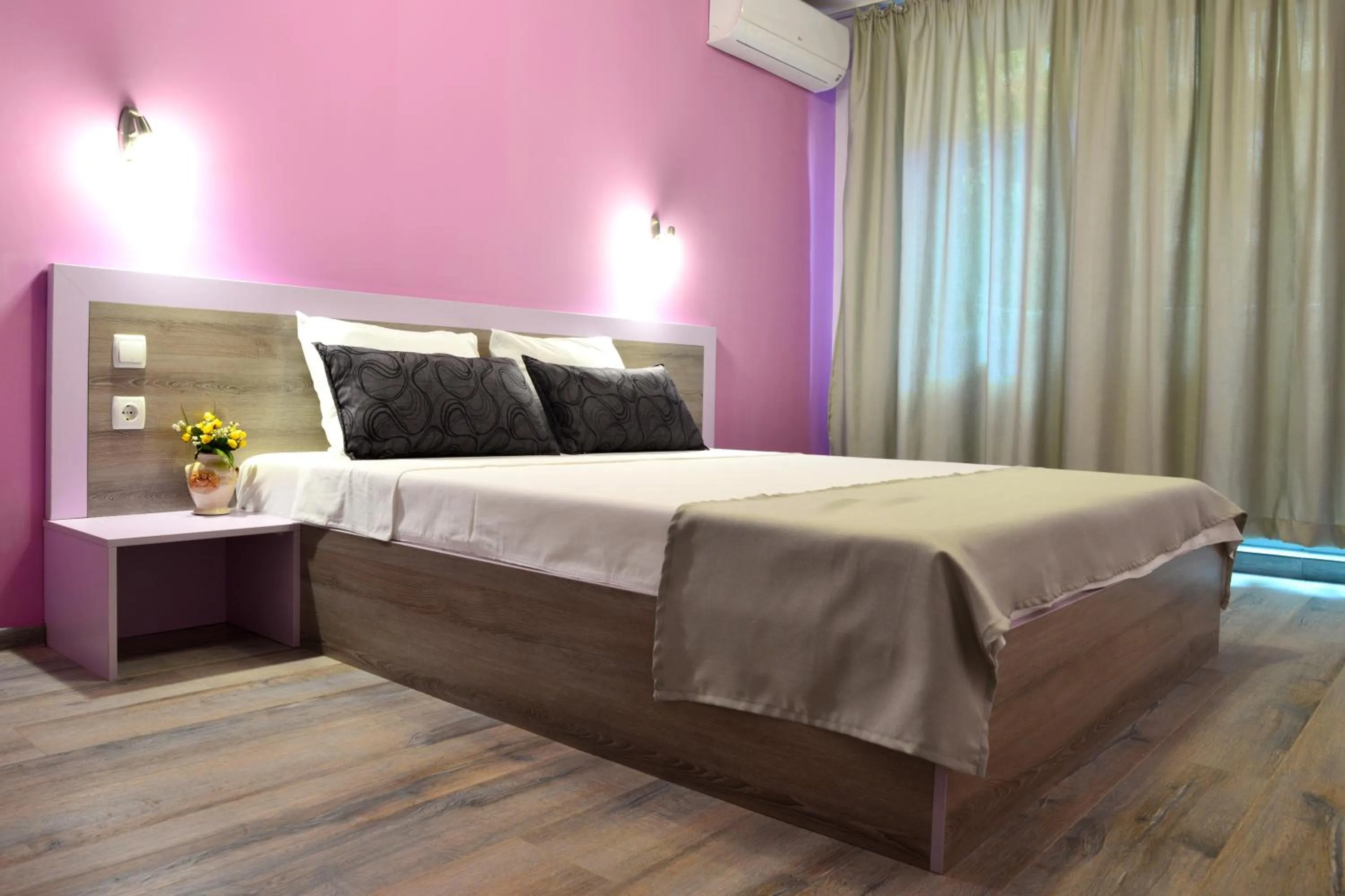 Bed in Visito Aparthouse