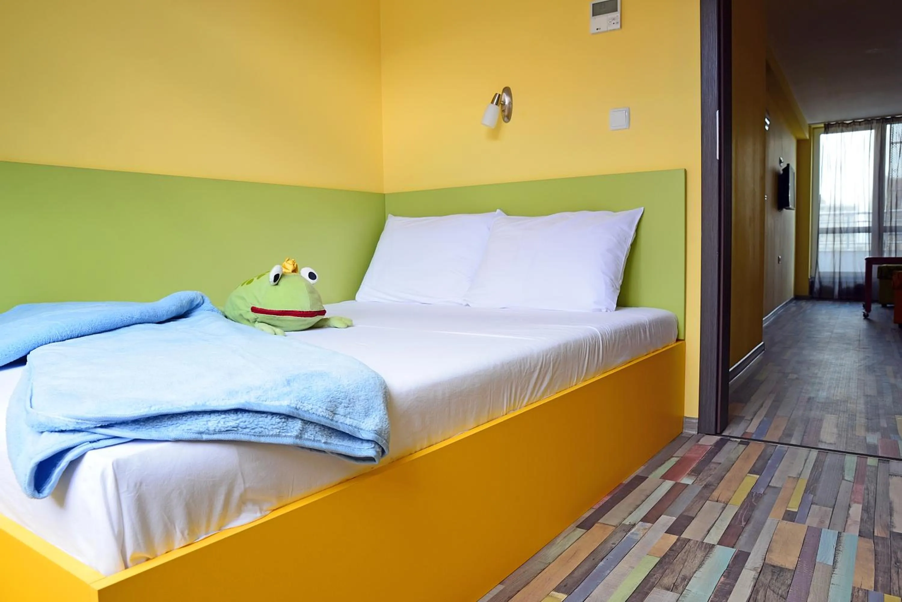 Bed in Visito Aparthouse