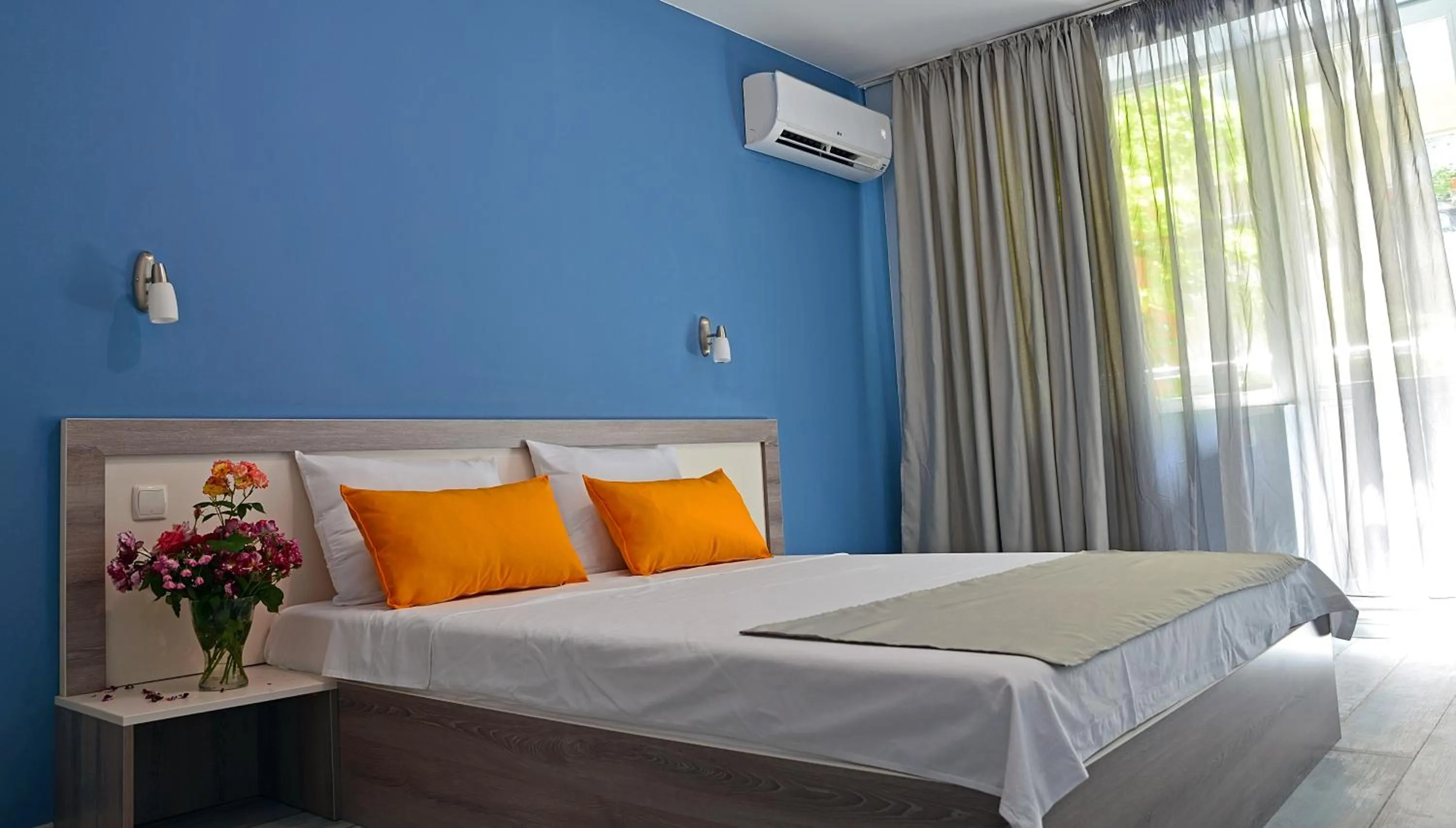 Bed in Visito Aparthouse