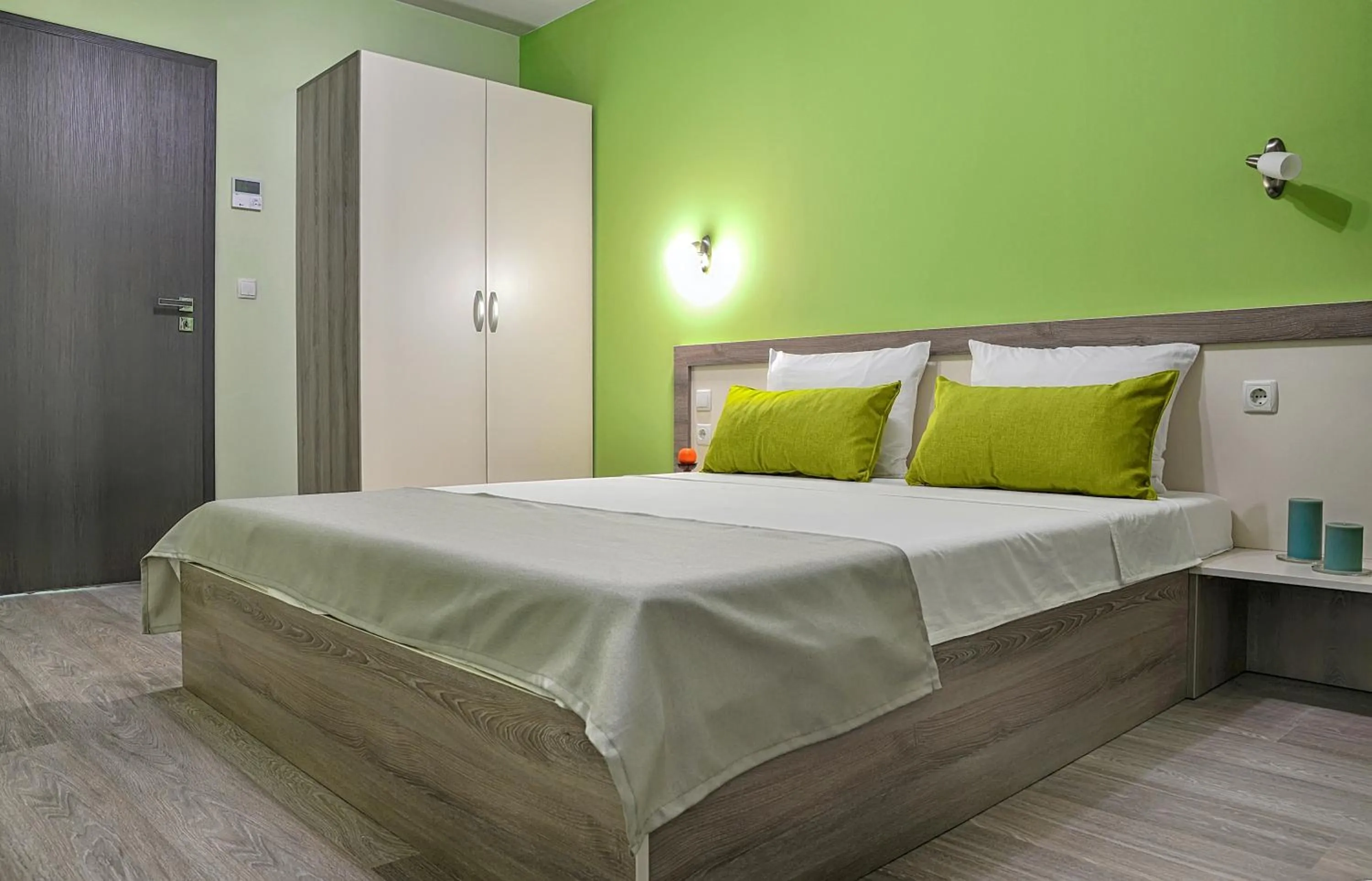 Bed in Visito Aparthouse