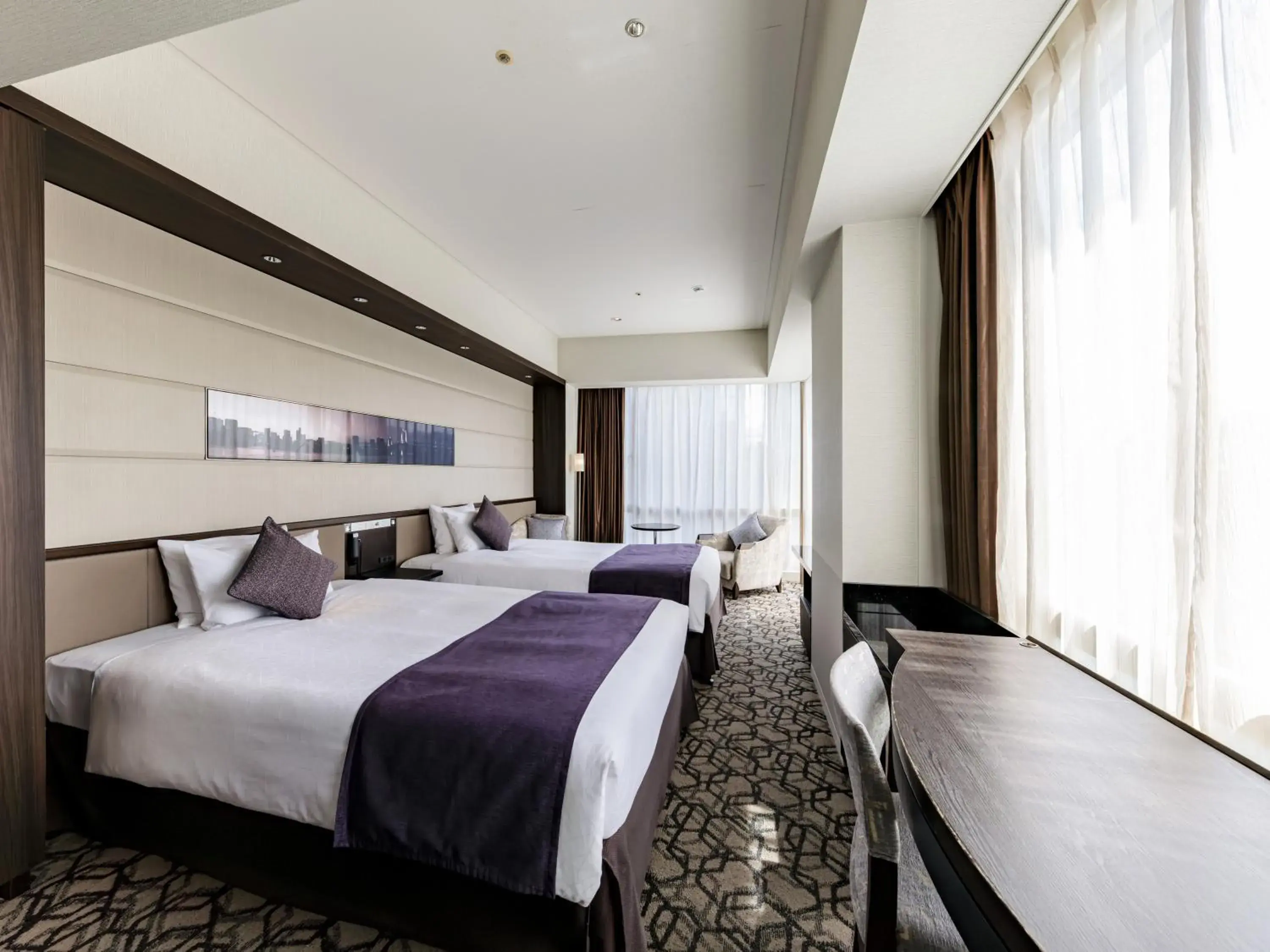 Photo of the whole room, Bed in Solaria Nishitetsu Hotel Ginza Photo of the whole room, Bed in Solaria Nishitetsu Hotel Ginza