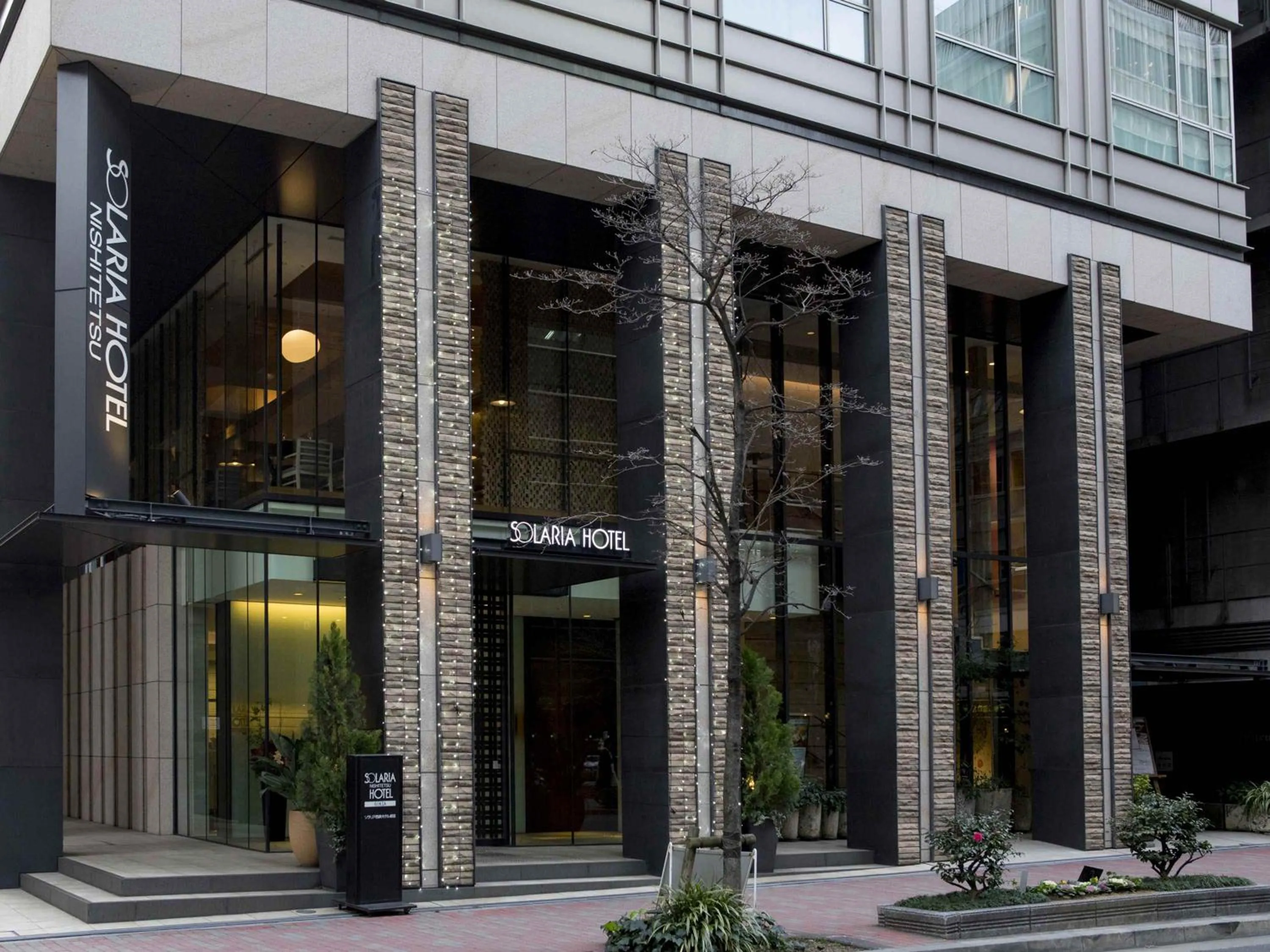 Property building in Solaria Nishitetsu Hotel Ginza