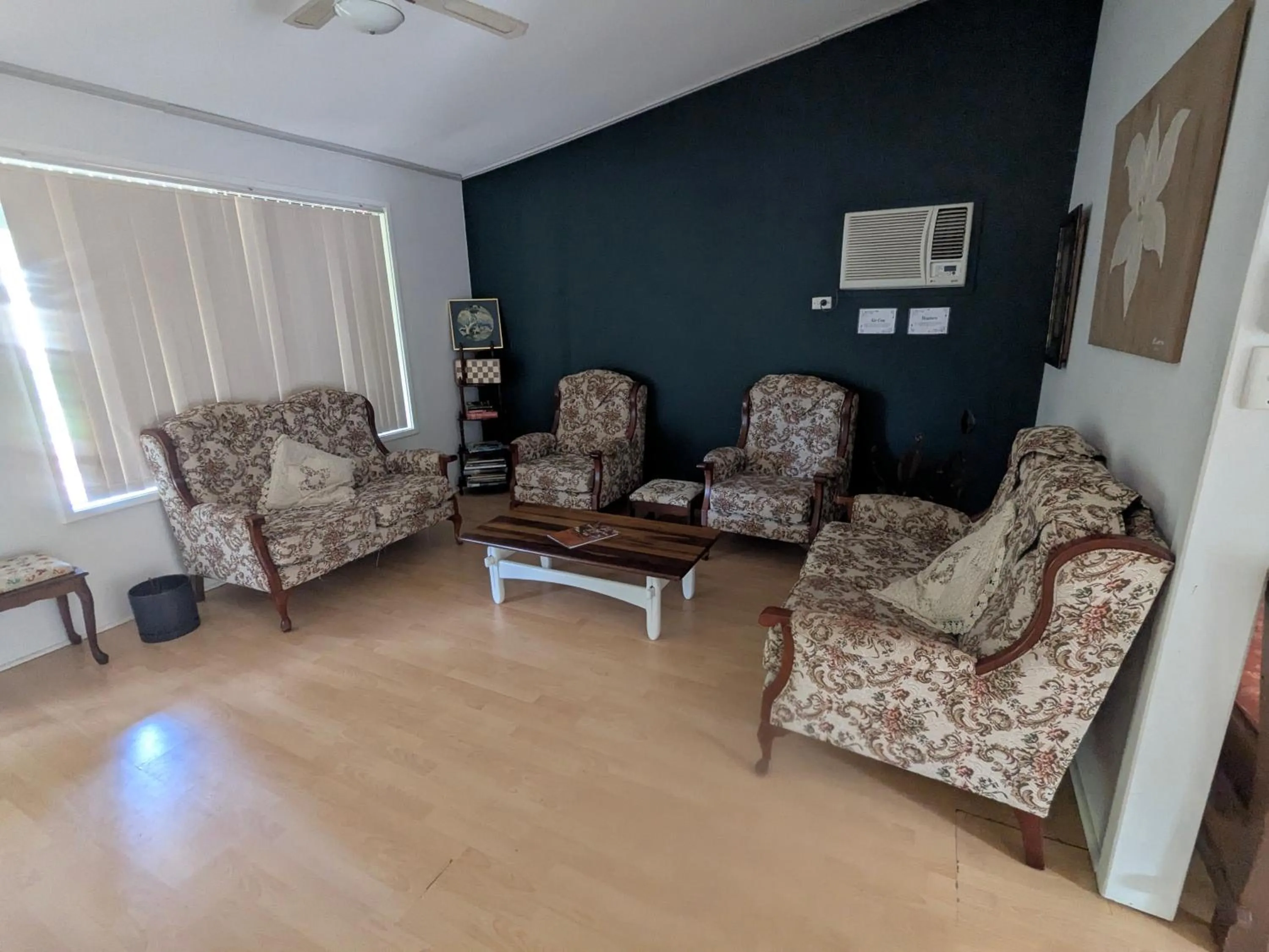 Living room in The Cottage on George Street