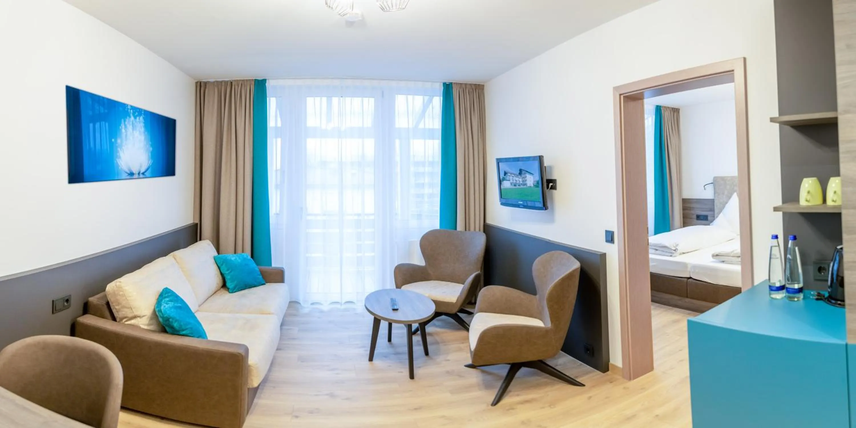 Living room in Hotel Sacher-Stoiber