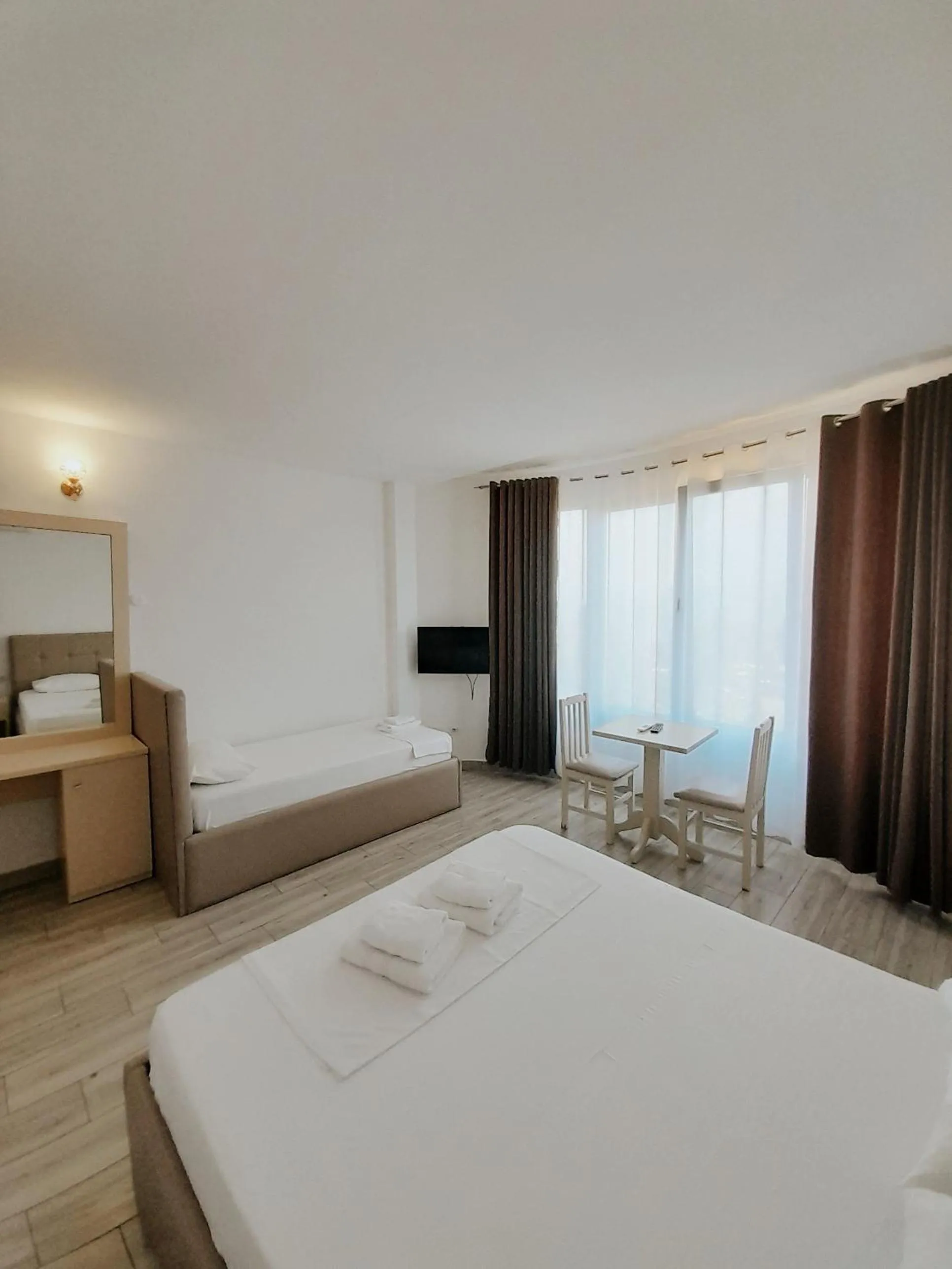 Bed in Hotel Restaurant Univers