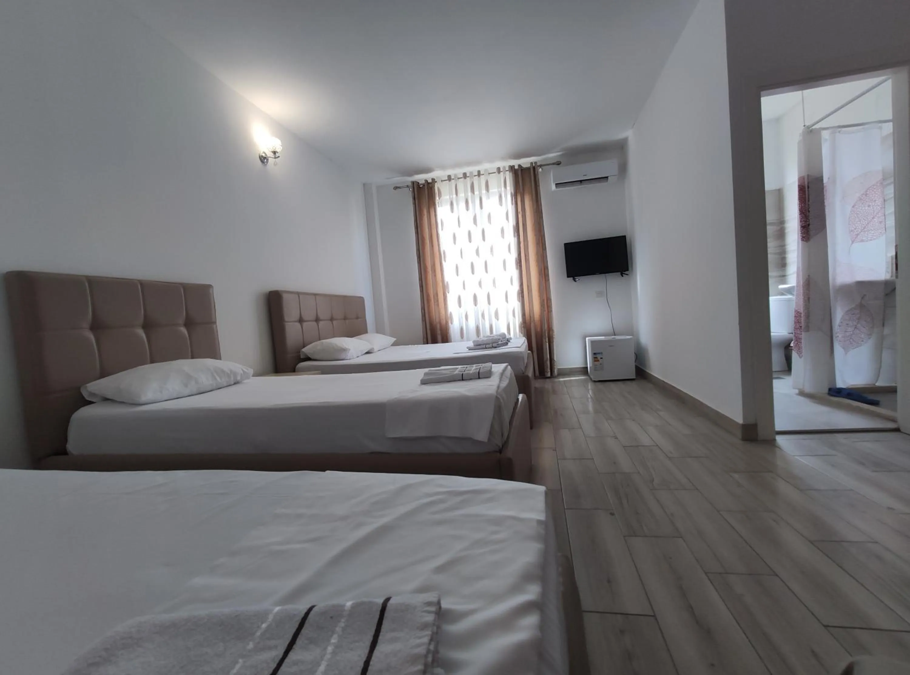 Bed in Hotel Restaurant Univers