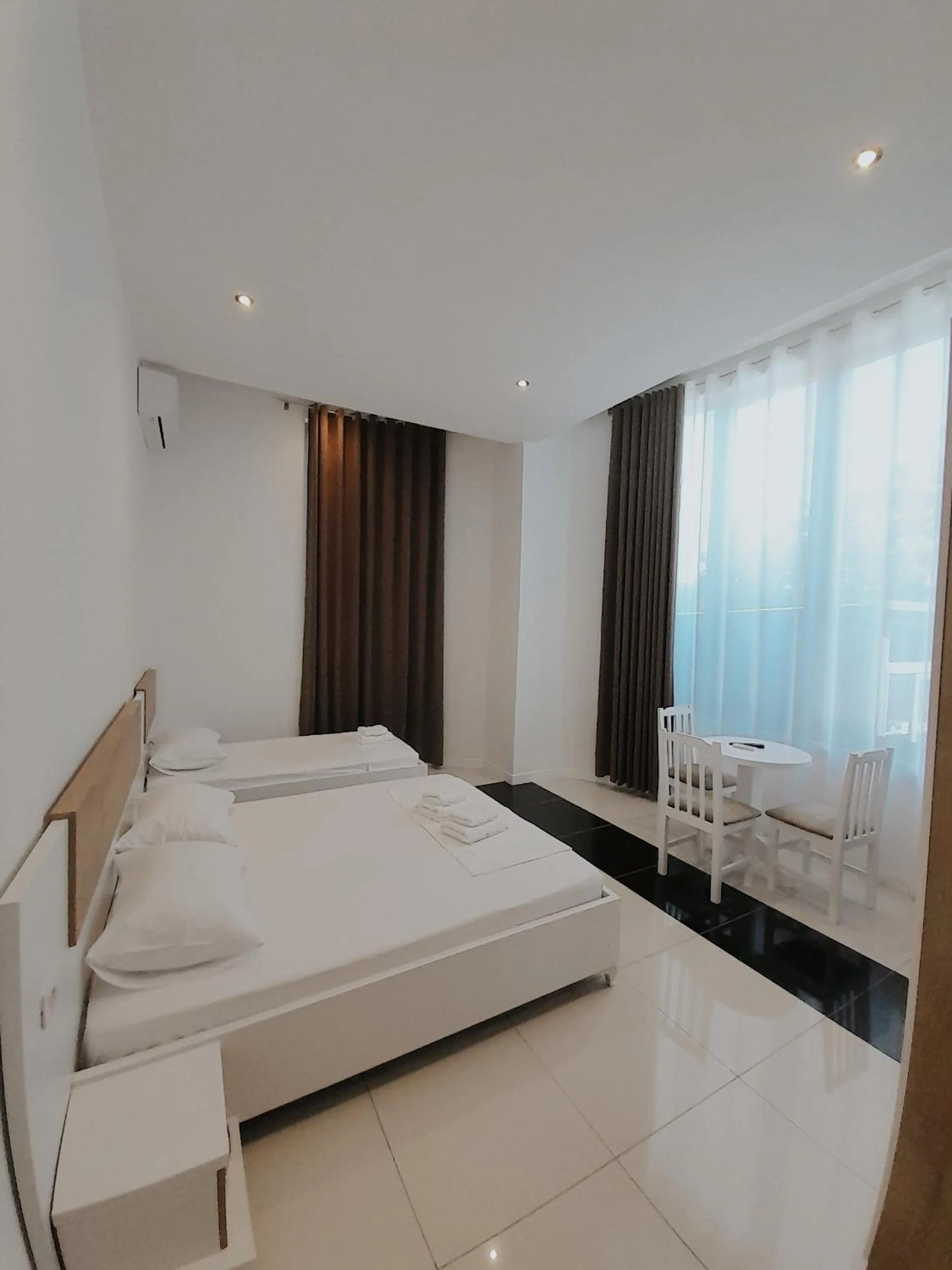 Bed in Hotel Restaurant Univers