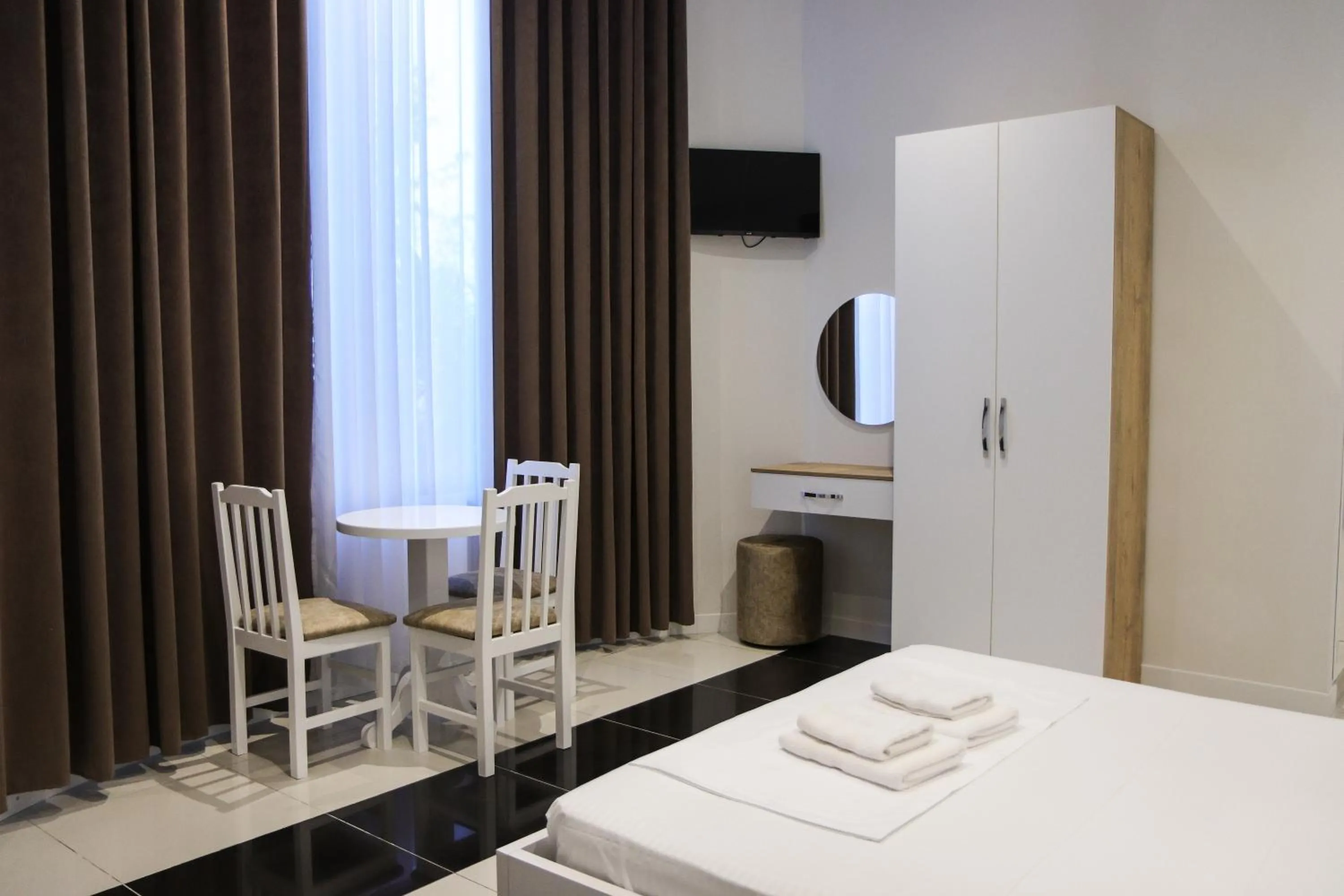 Bed in Hotel Restaurant Univers