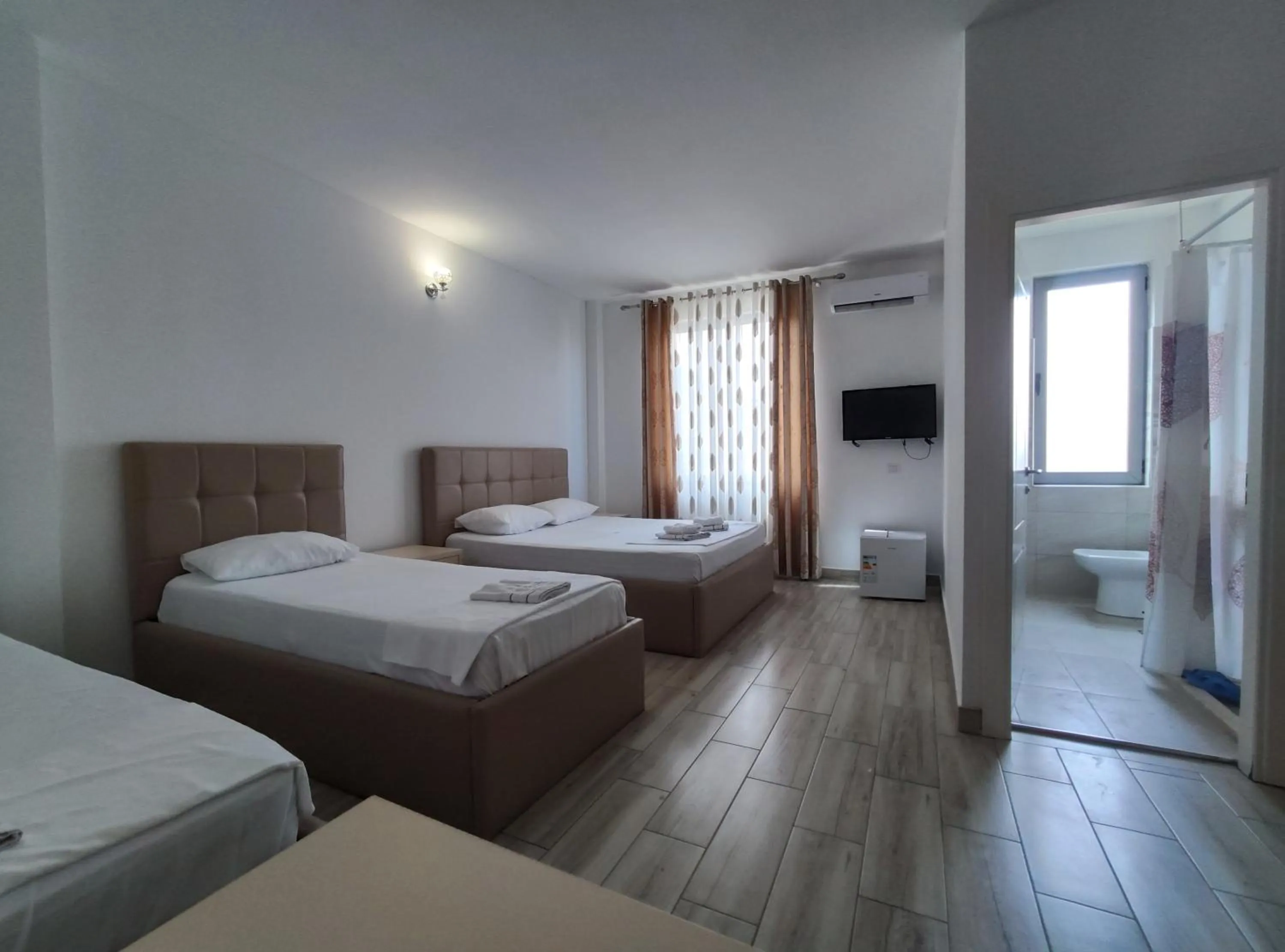 Bed in Hotel Restaurant Univers