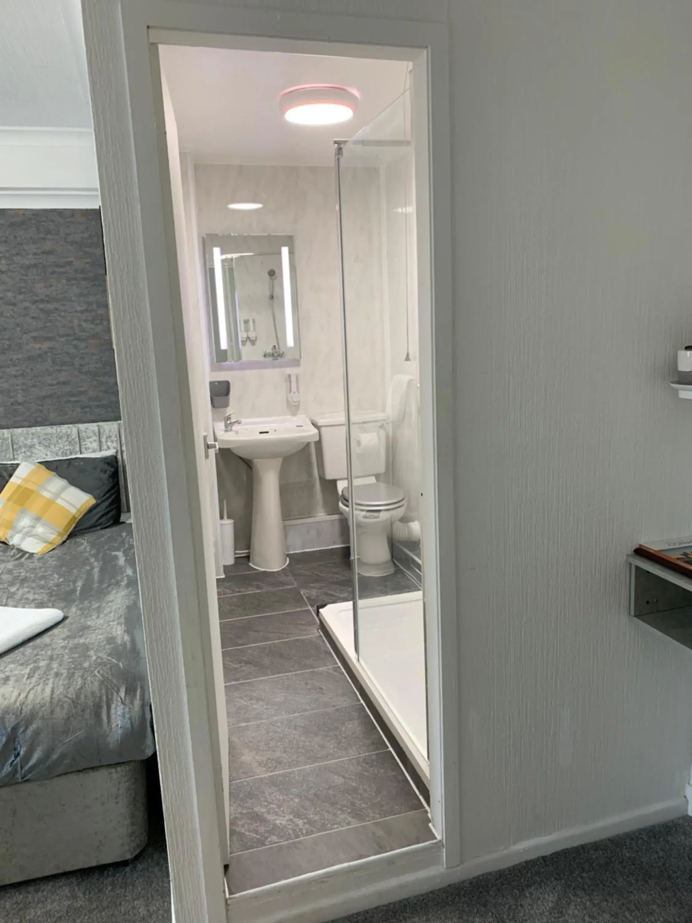 Luxury Lower Ground Floor Triple Room - No View in THE TREVONE, Llandudno Luxury Lower Ground Floor Triple Room - No View in THE TREVONE, Llandudno