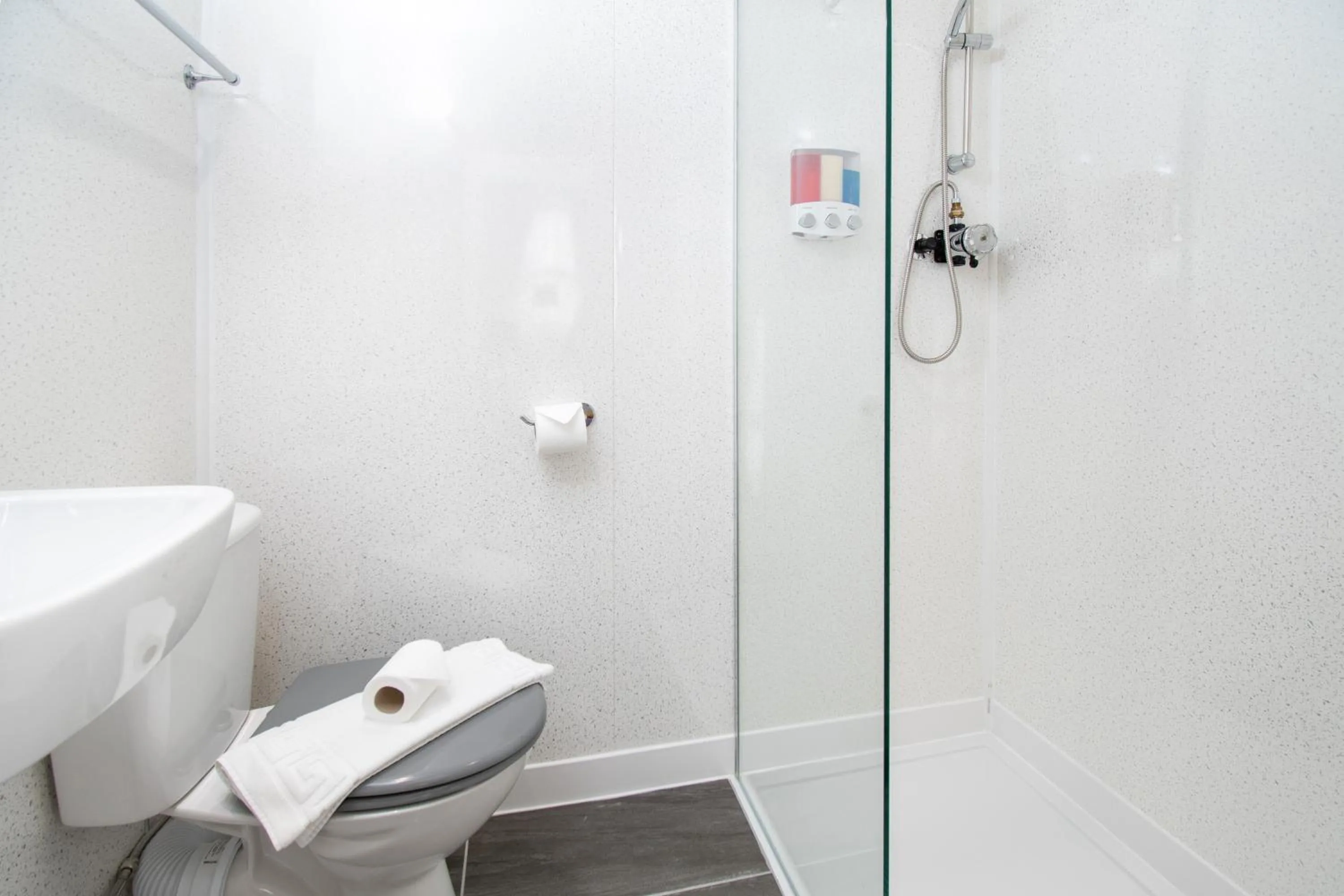 Bathroom in THE TREVONE, Llandudno