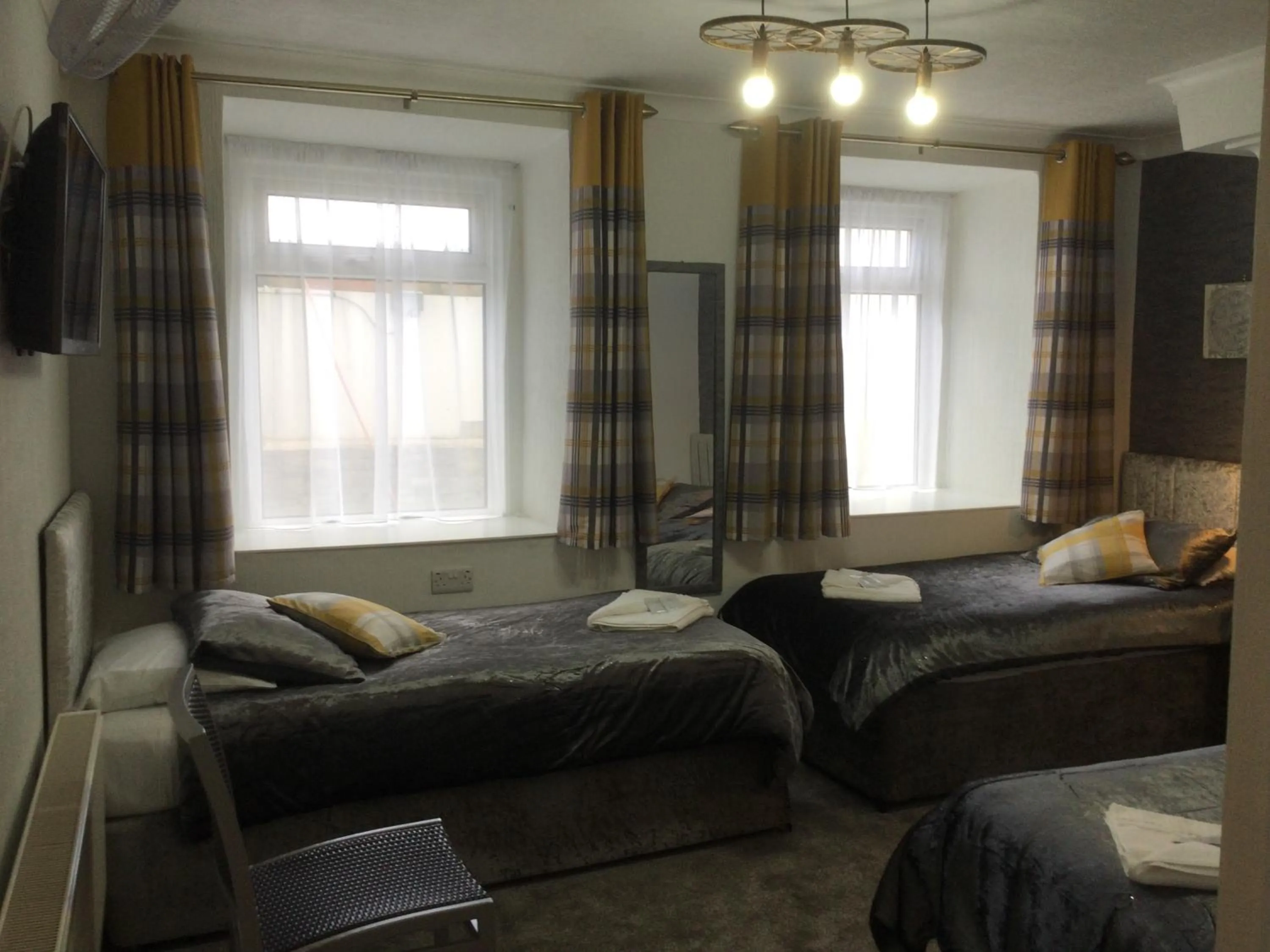 Photo of the whole room, Bed in THE TREVONE, Llandudno