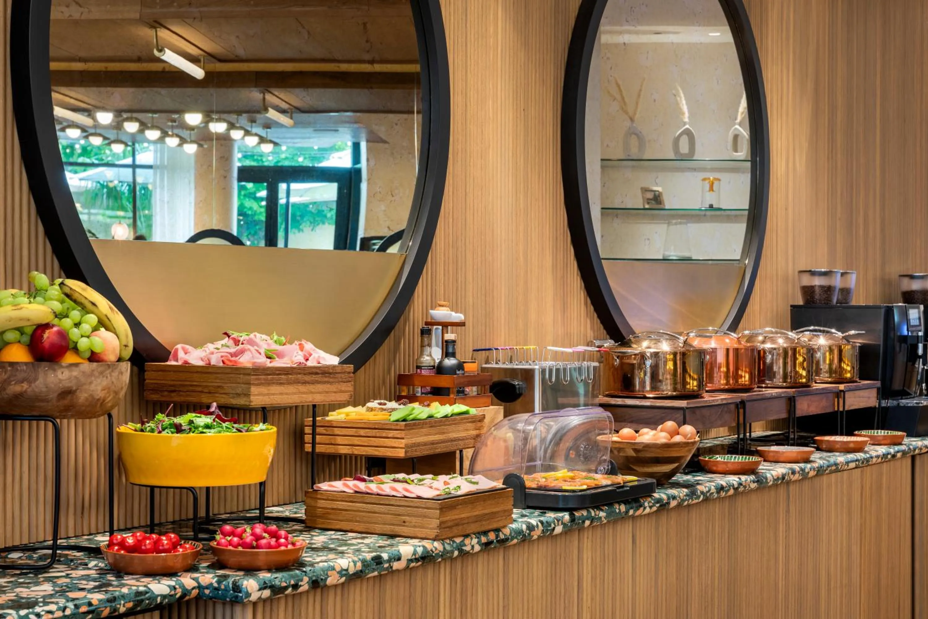 Buffet breakfast in Le Parchamp, a Tribute Portfolio Hotel, Paris Boulogne