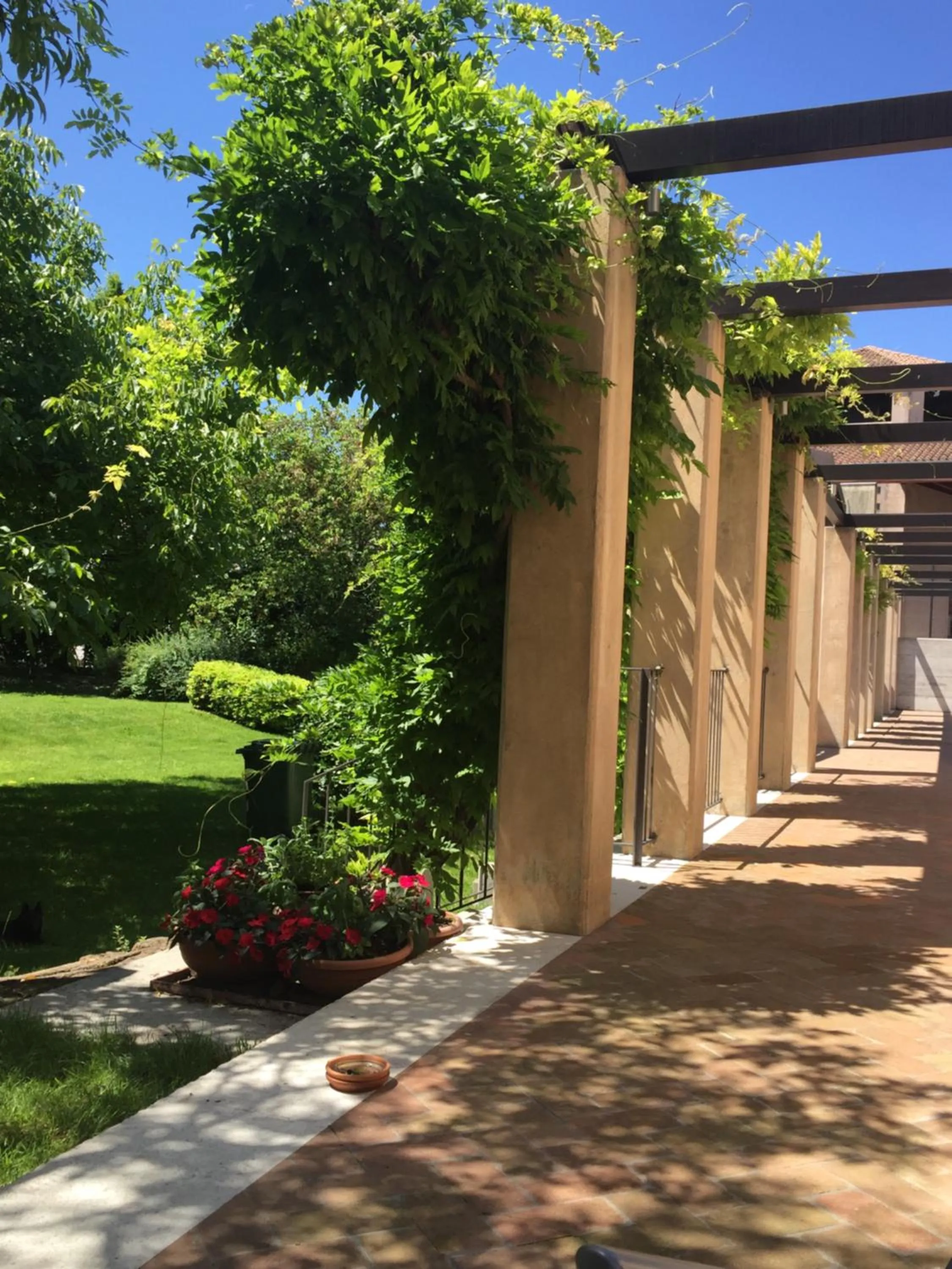 Garden view in Ca' Bert Villa dei Glicini B&B