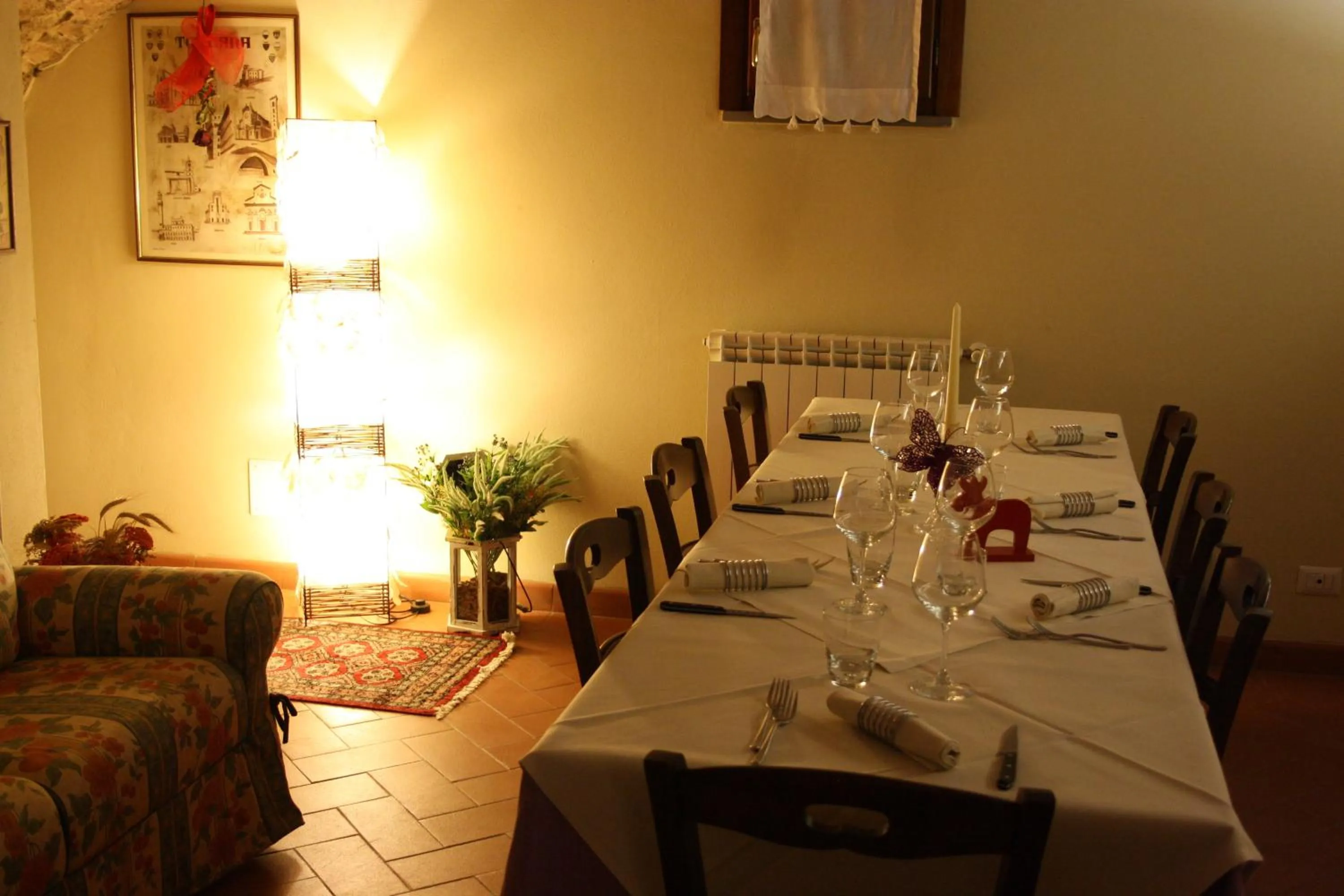 Dining area in Locanda San Barnaba