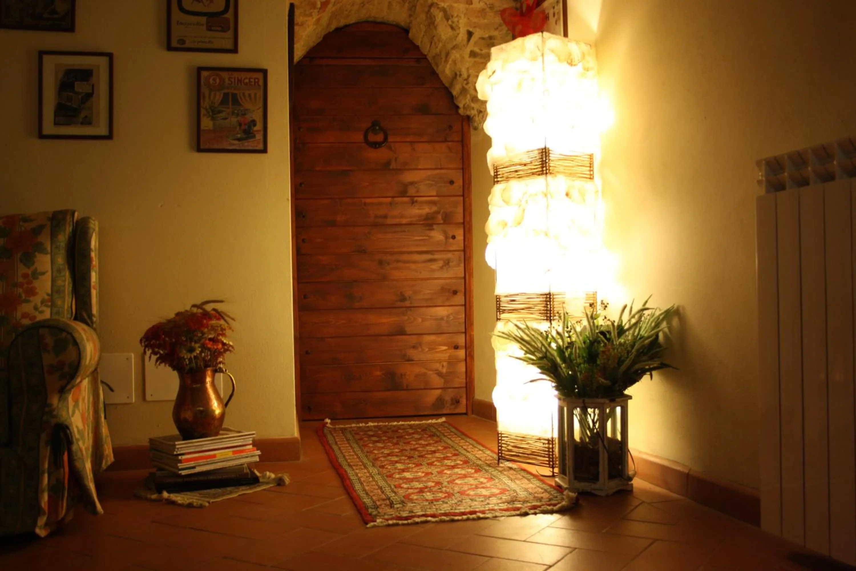Decorative detail in Locanda San Barnaba