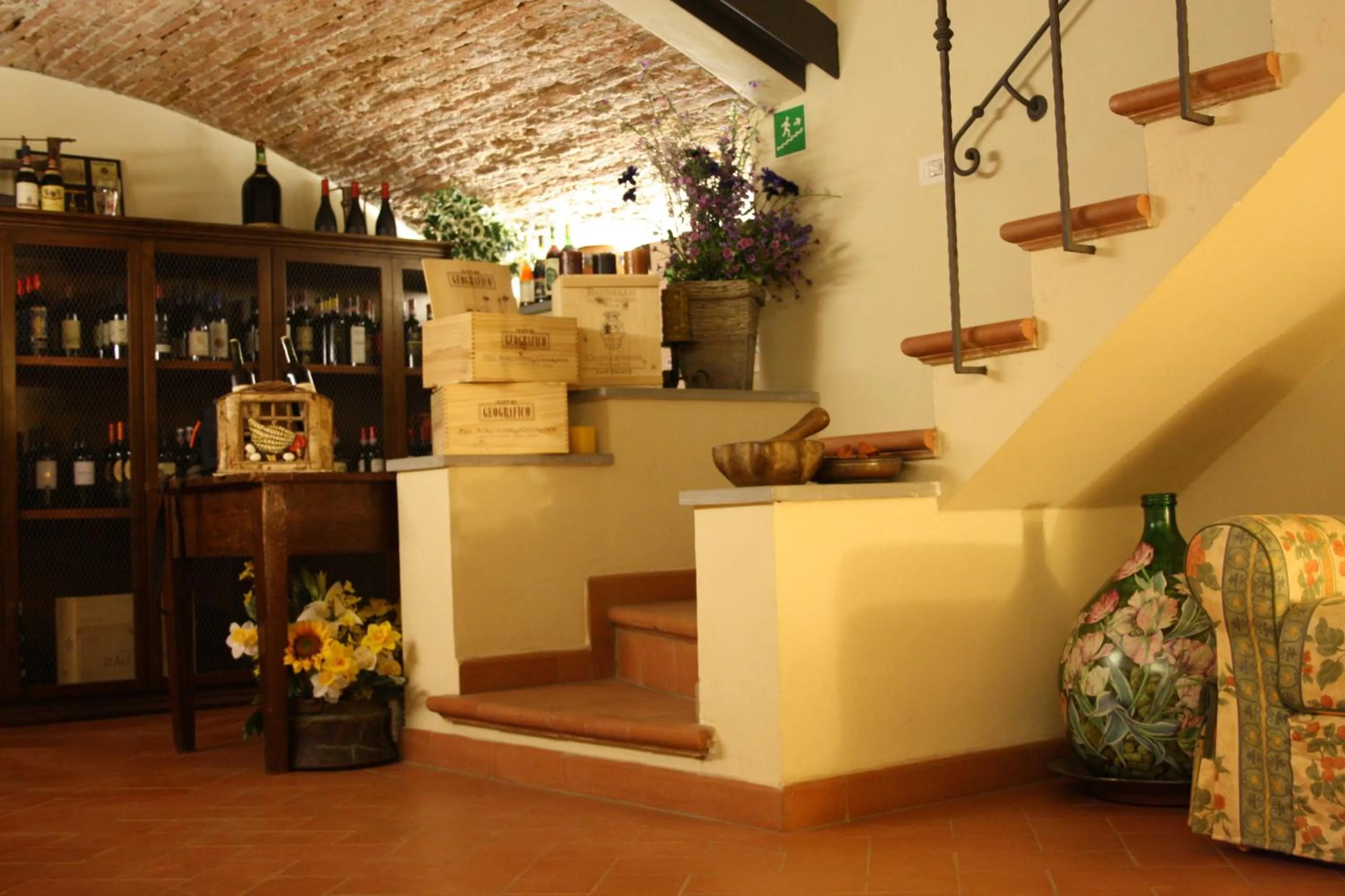 Decorative detail in Locanda San Barnaba