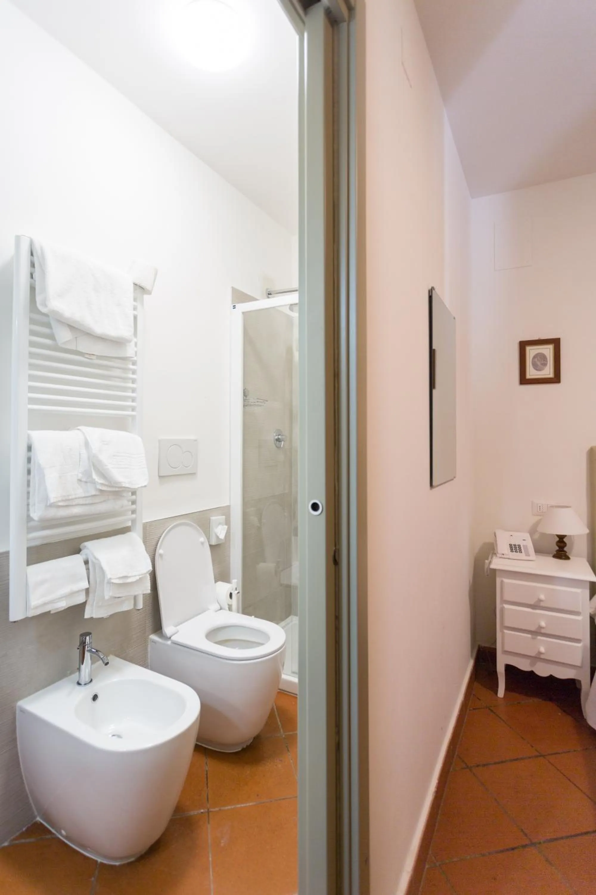 Toilet in Hotel Il Duomo