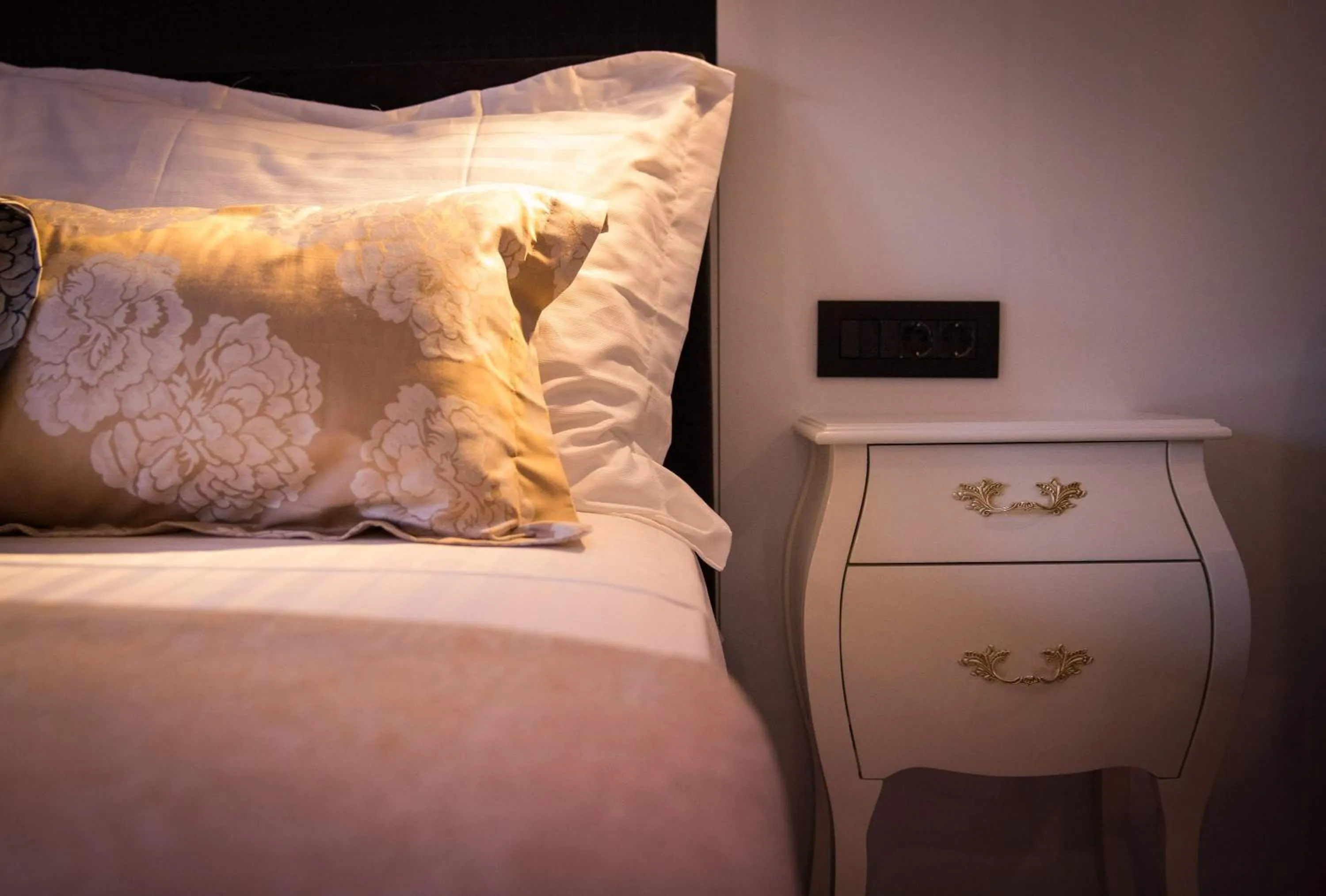 Bed in Soleil Luxury Rooms Old town